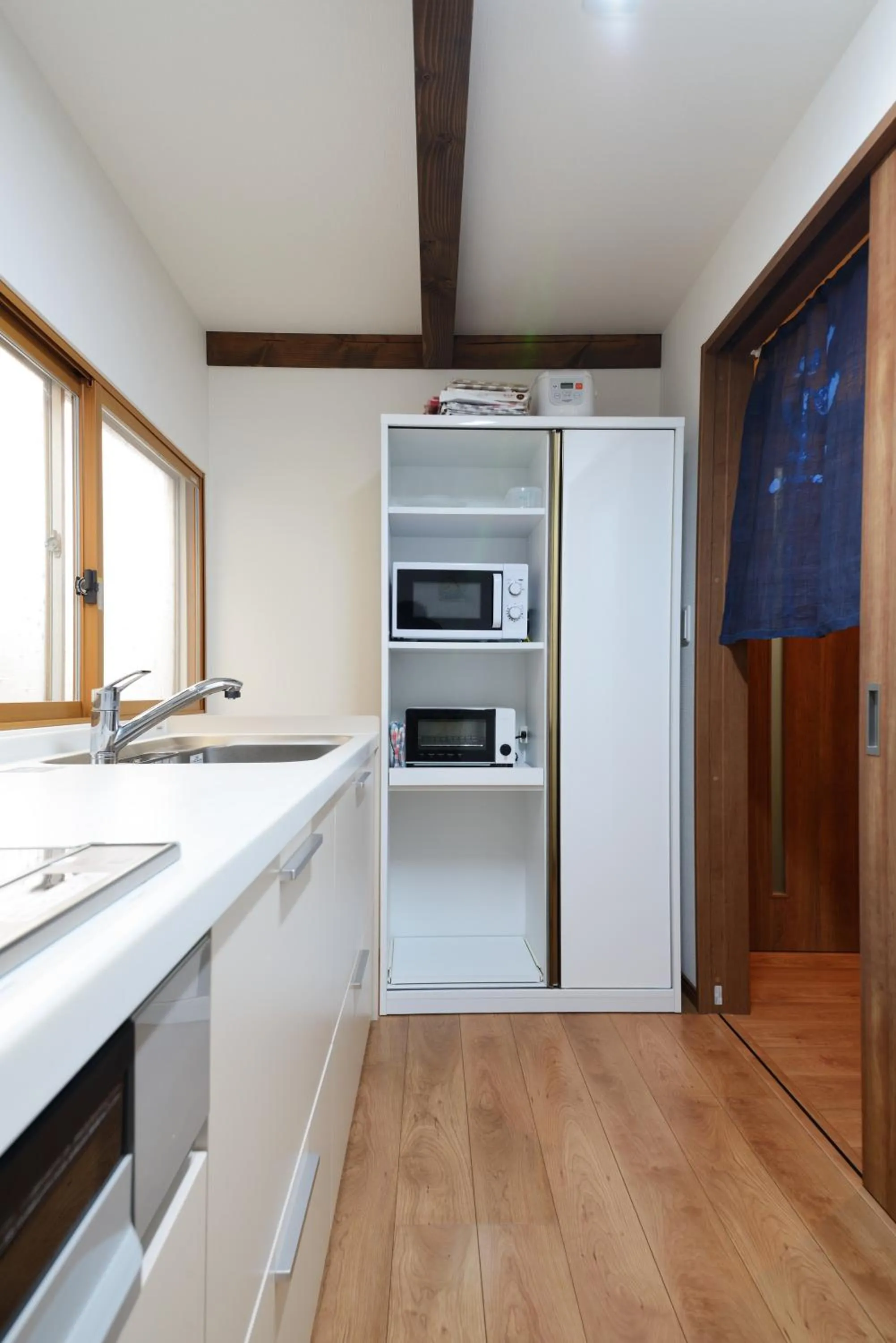 Kitchen or kitchenette in Modern House Kamo River No.1