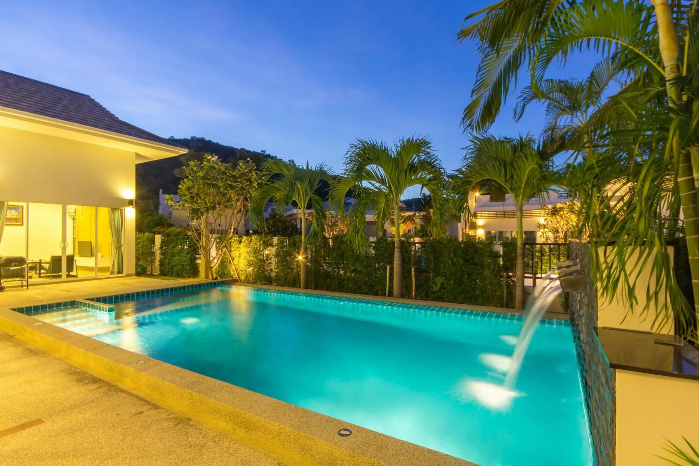 Pool view in Luxury House in Hua Hin