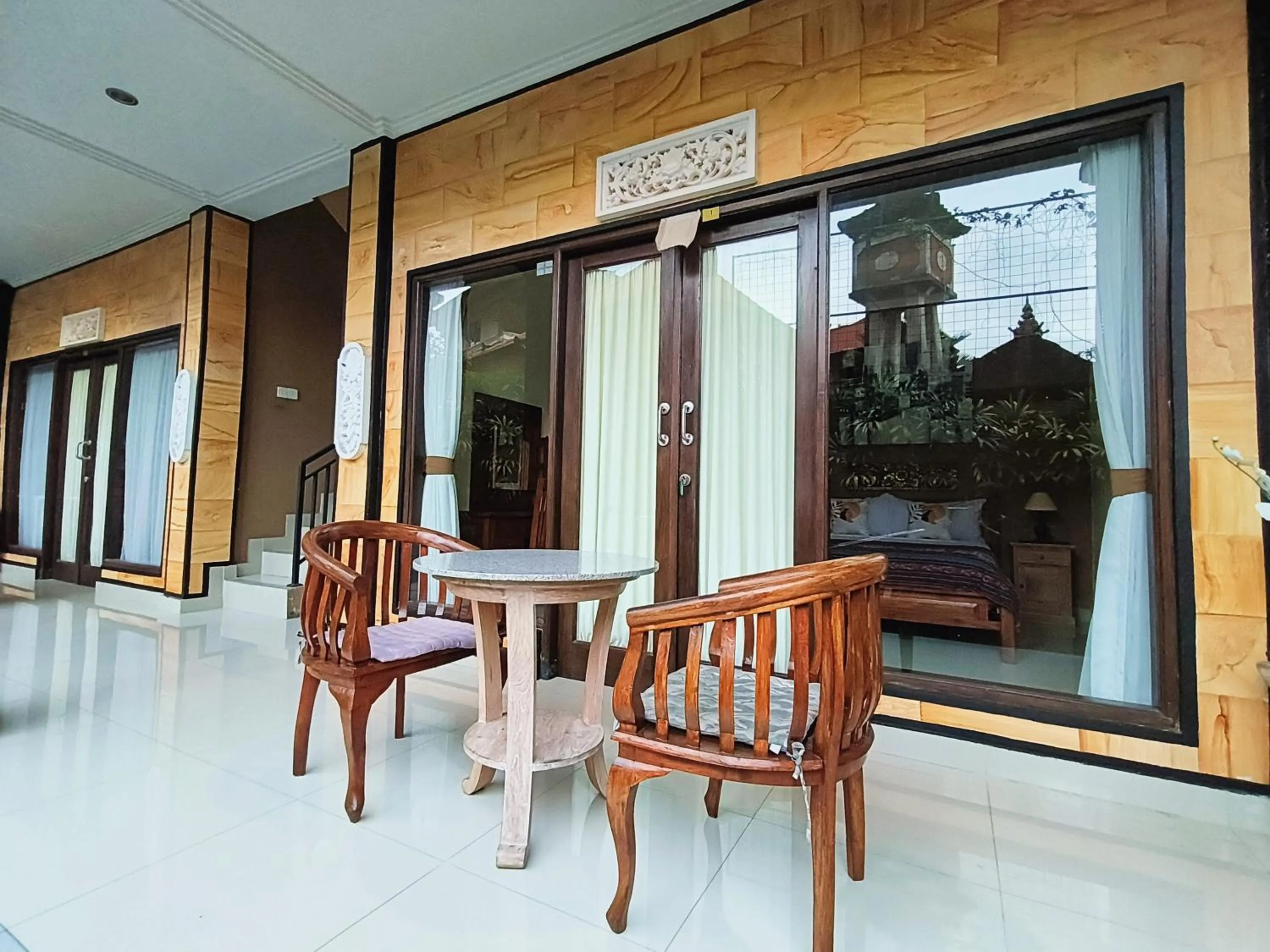 Balcony/Terrace in Warji House 1 Ubud Centre
