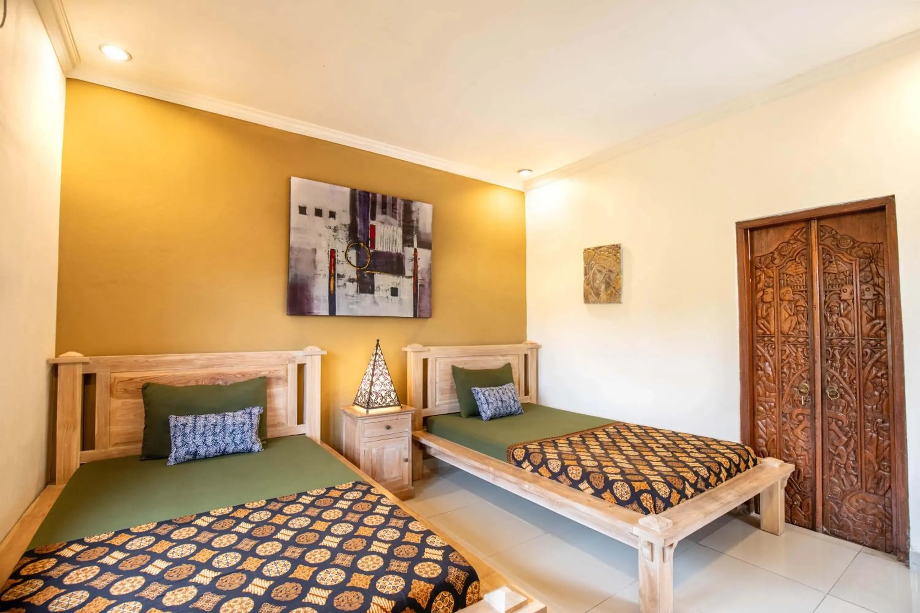 Twin Room in Warji House 1 Ubud Centre Twin Room in Warji House 1 Ubud Centre