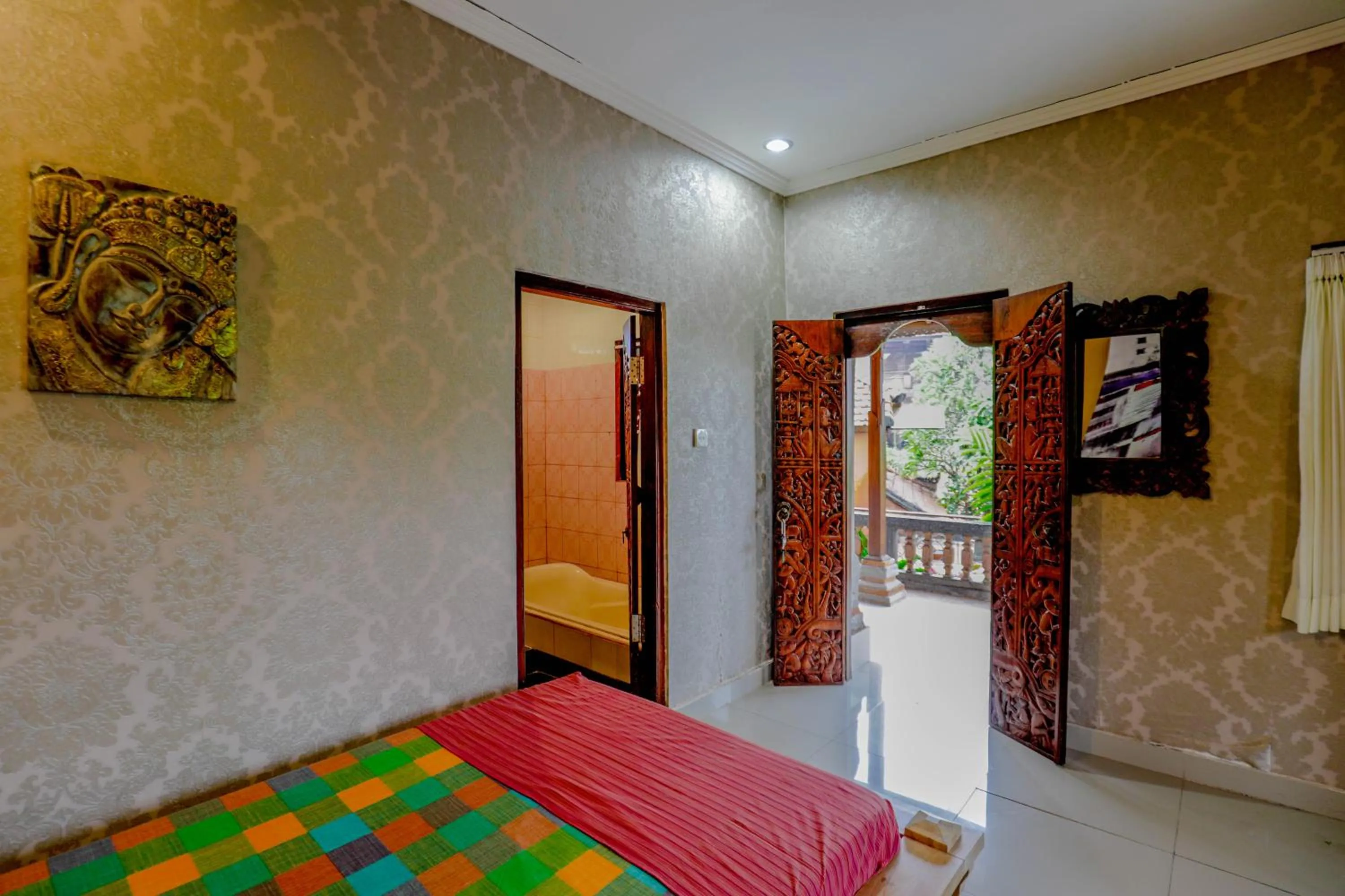 Bed in Warji House 1 Ubud Centre