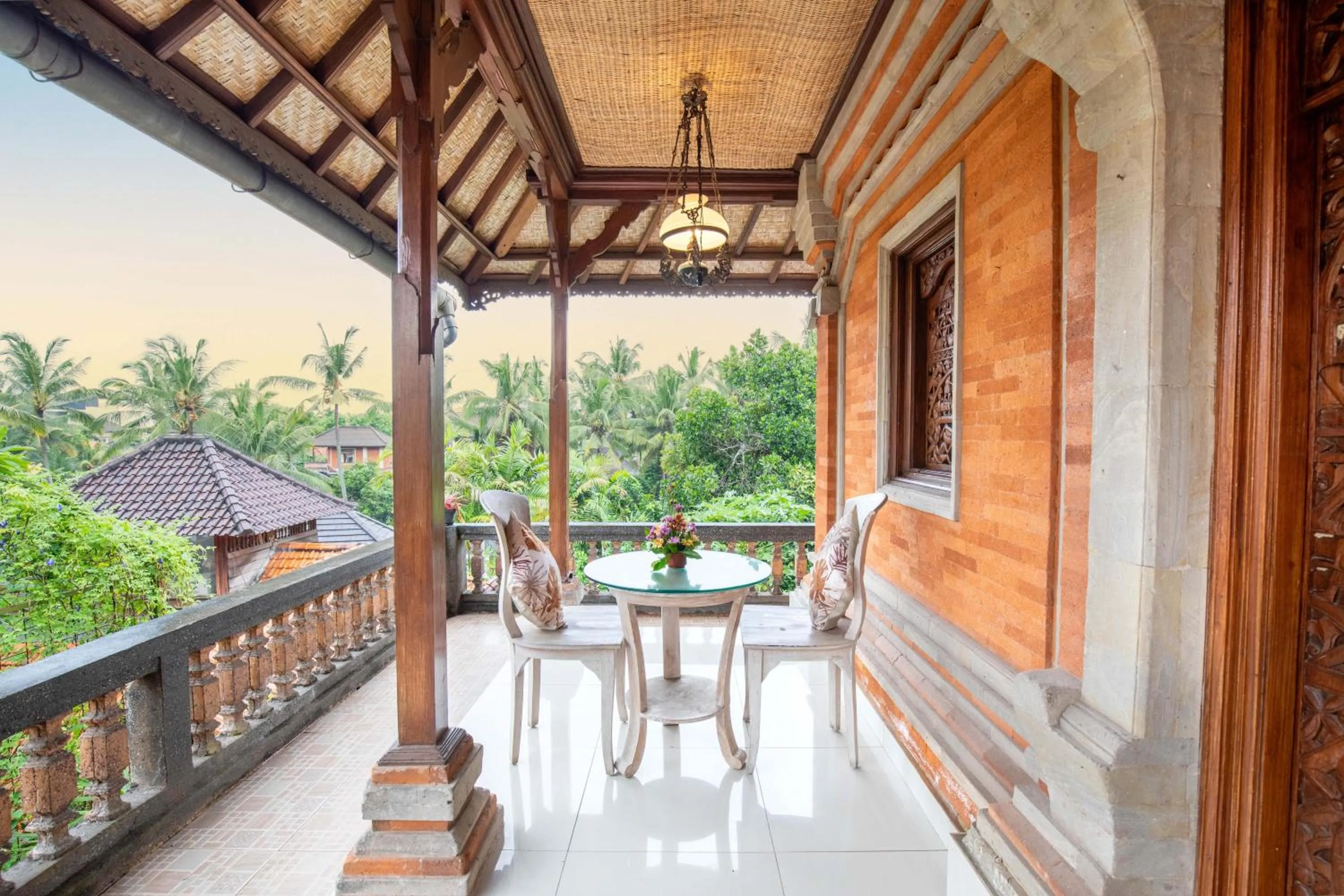 Balcony/Terrace in Warji House 1 Ubud Centre