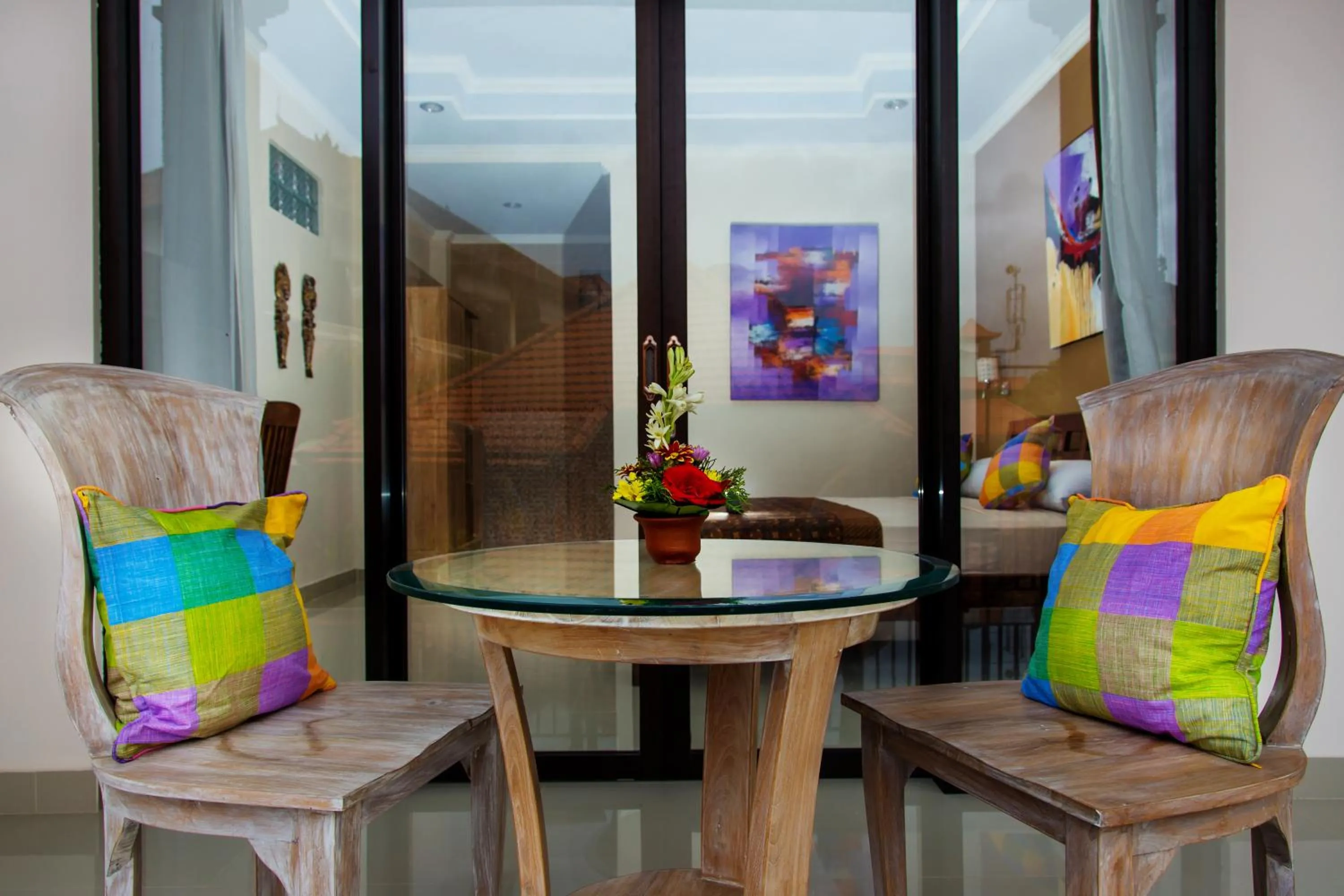 Balcony/Terrace in Warji House 1 Ubud Centre