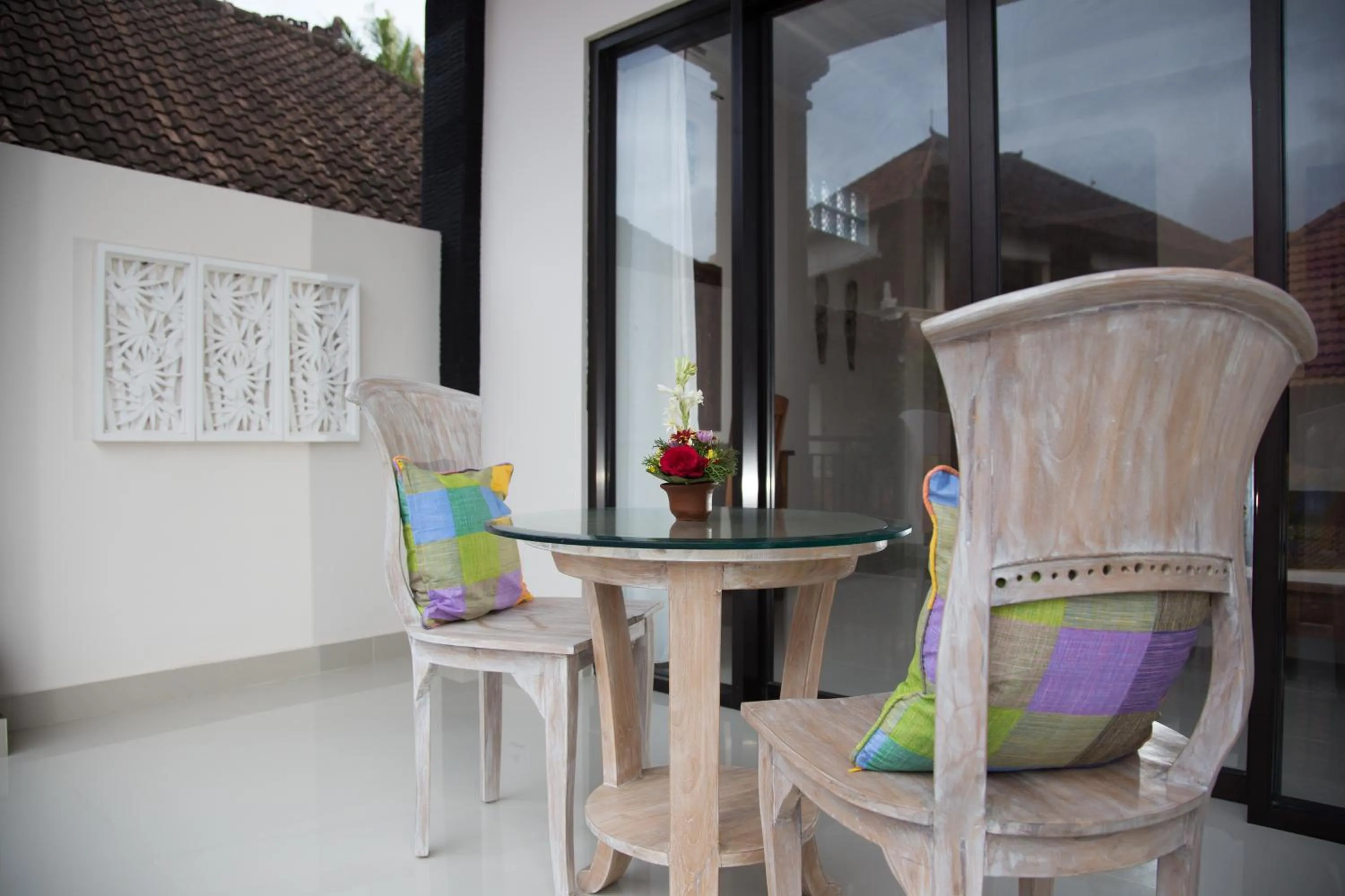 Seating area in Warji House 1 Ubud Centre
