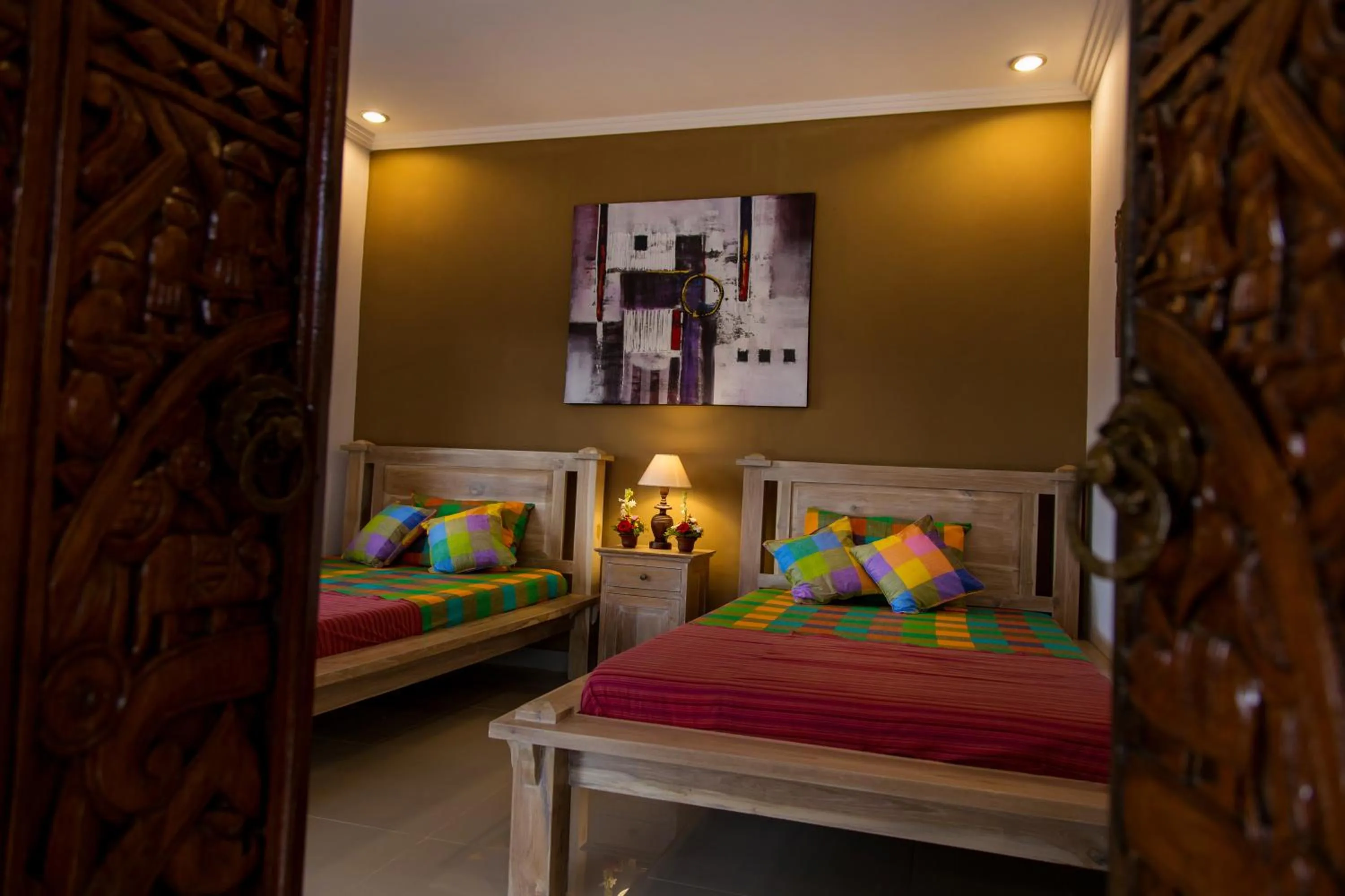 Bed in Warji House 1 Ubud Centre