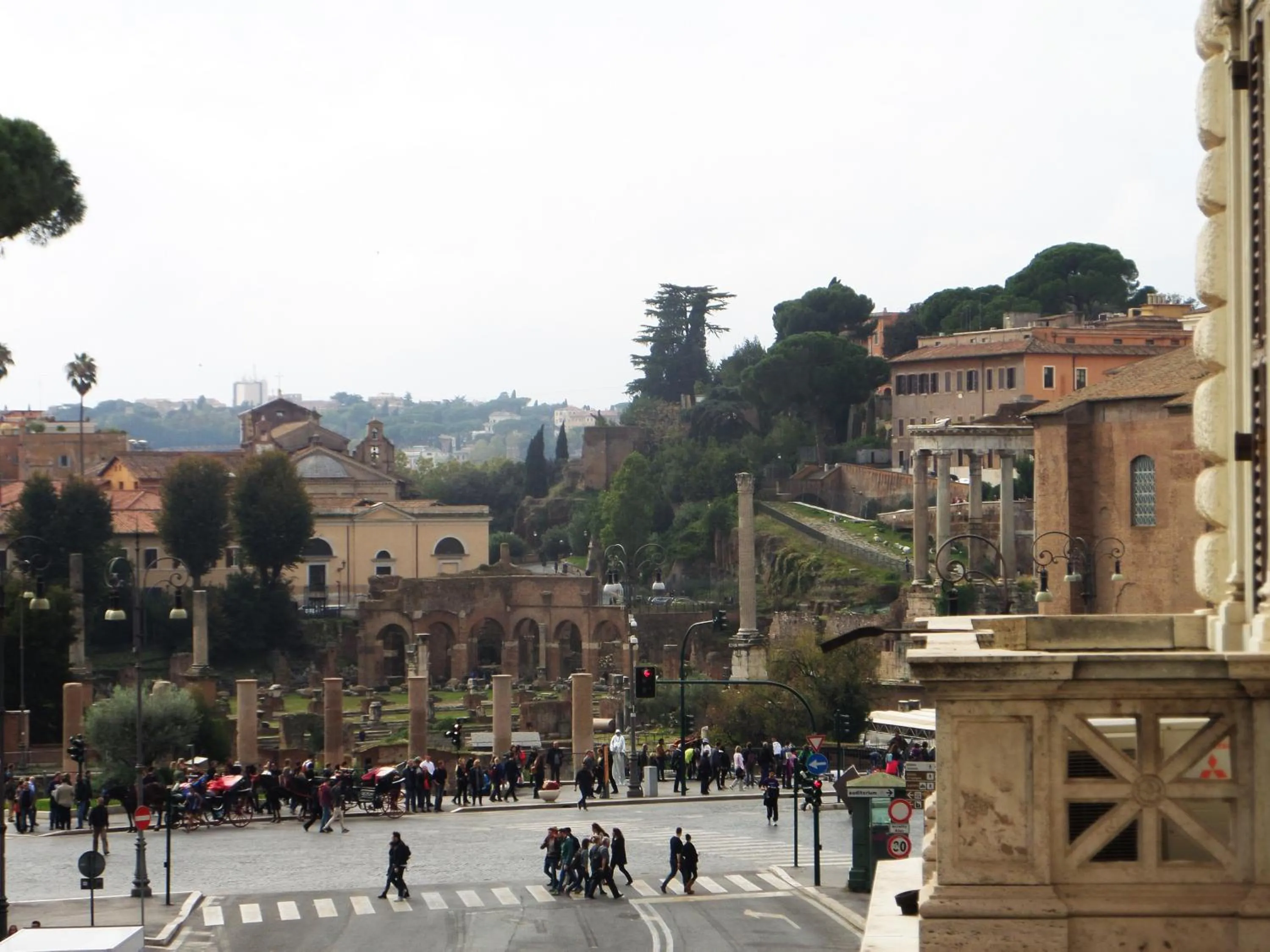 City view in 325 Rooms ai Fori