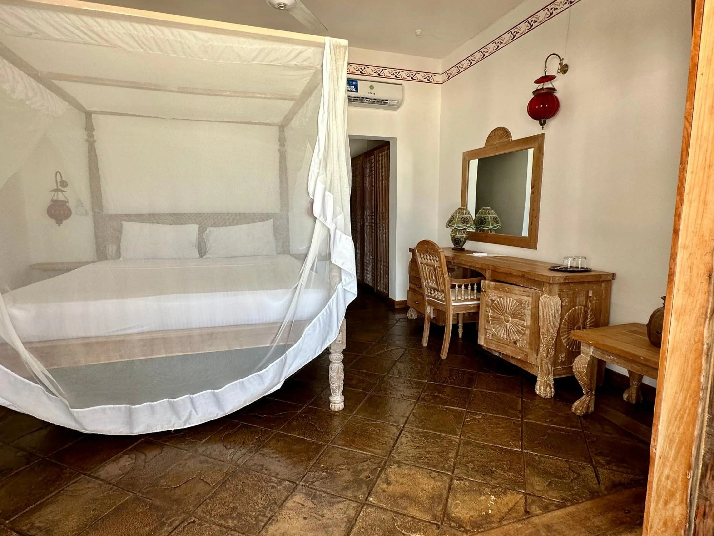 Bed in Blue Bay Village