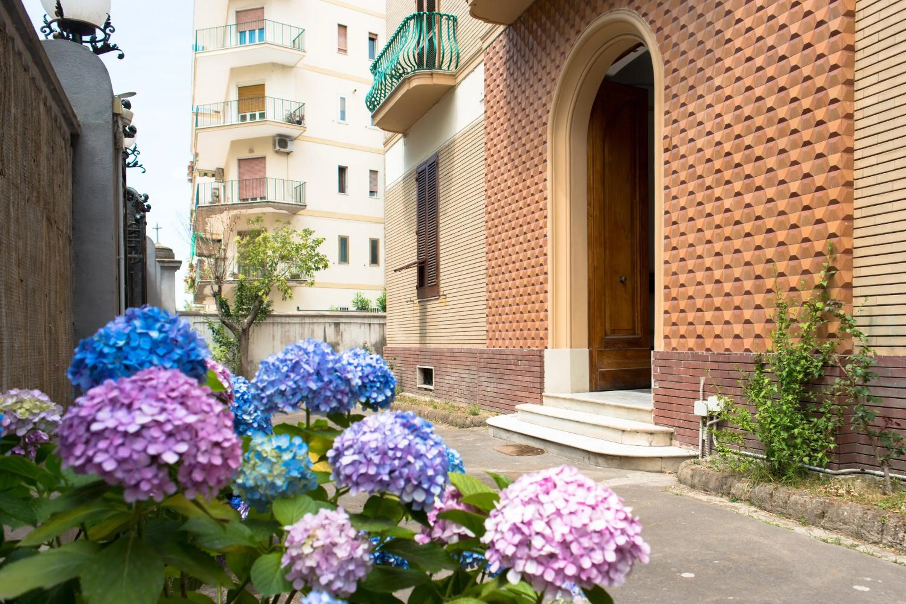 Facade/entrance in B&B Il Nido