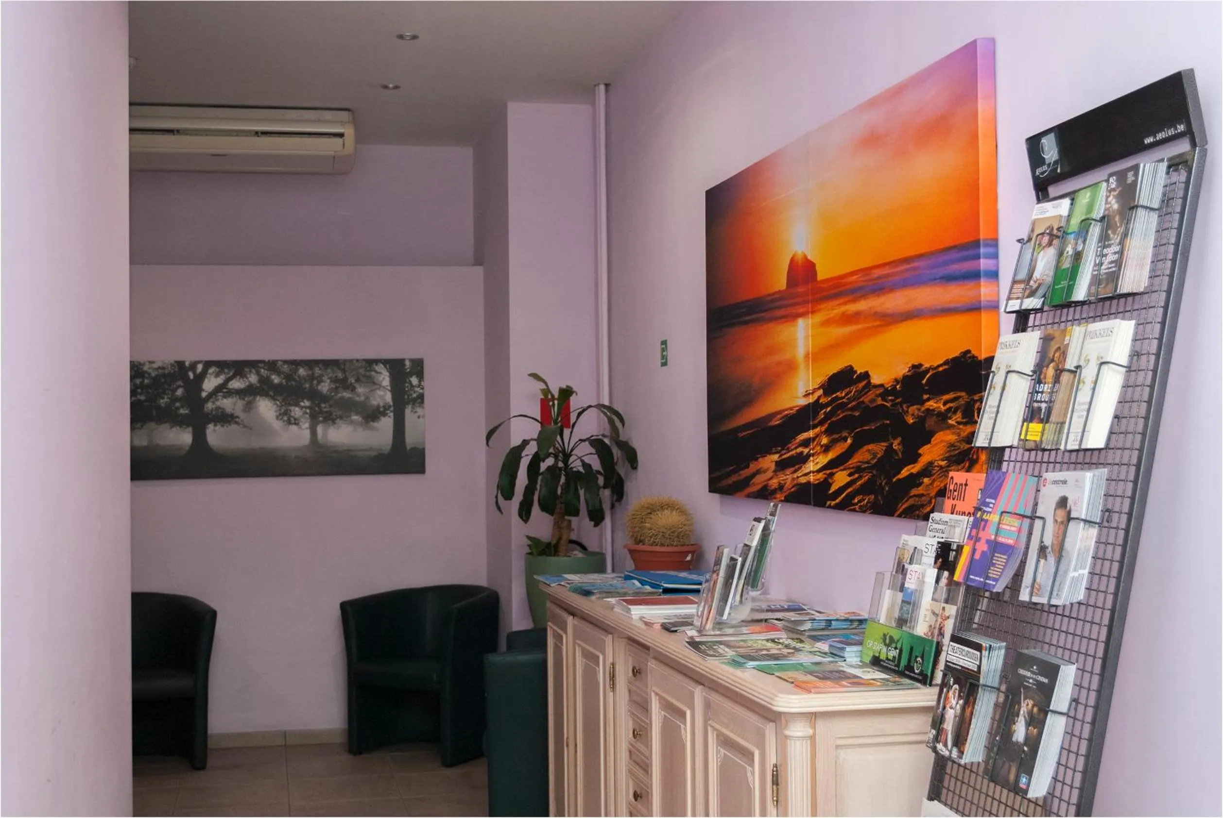 Lobby or reception in Hotel Castel