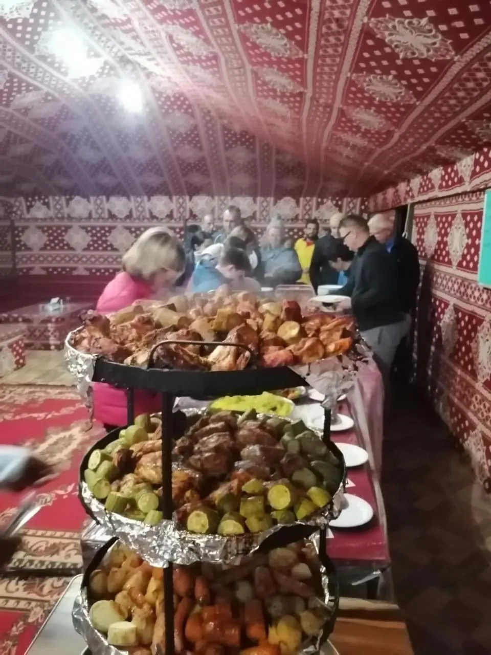 Restaurant/places to eat in Wadi Rum Quiet Village Camp