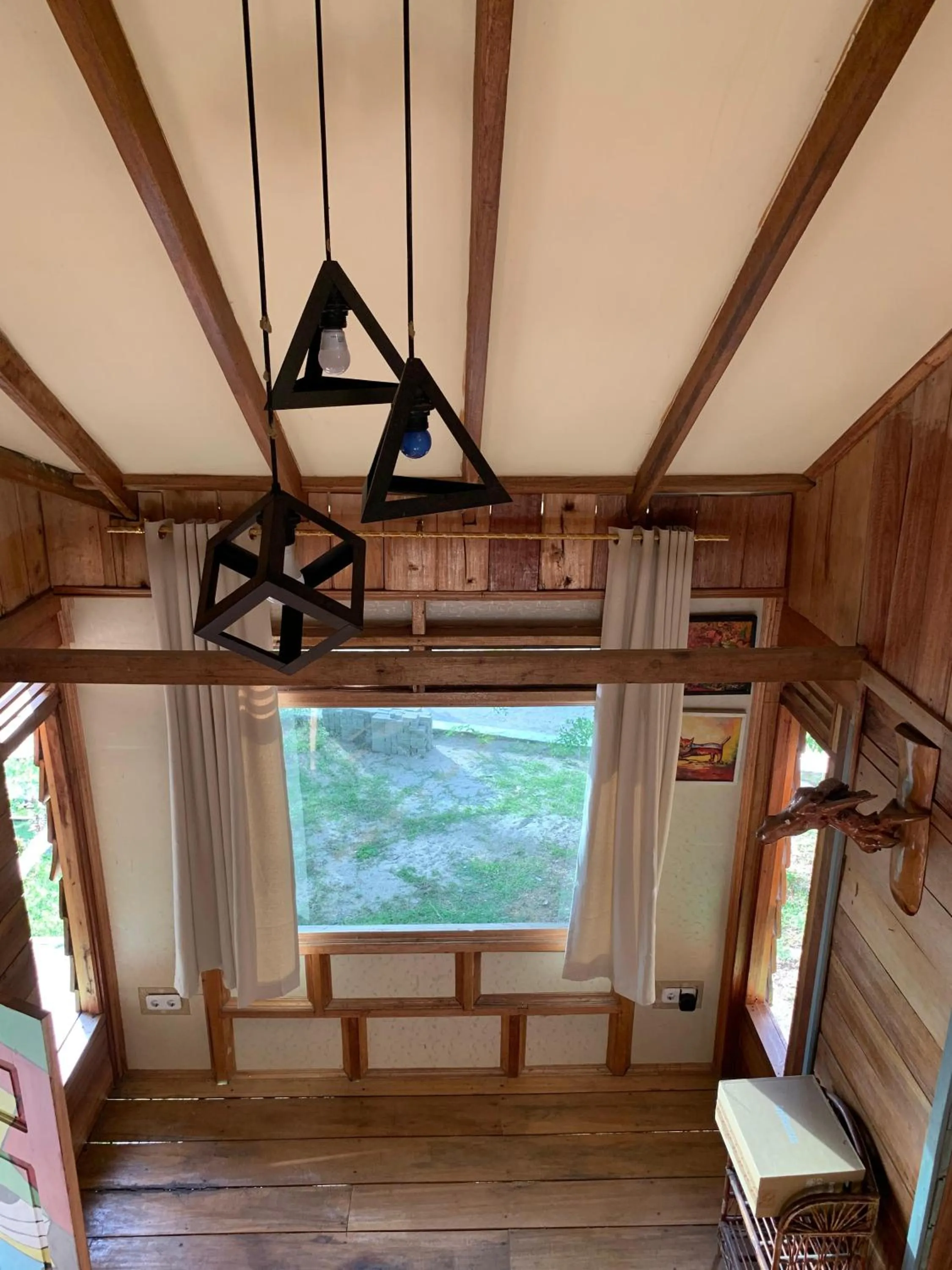 Living room in Ricky's Beach House