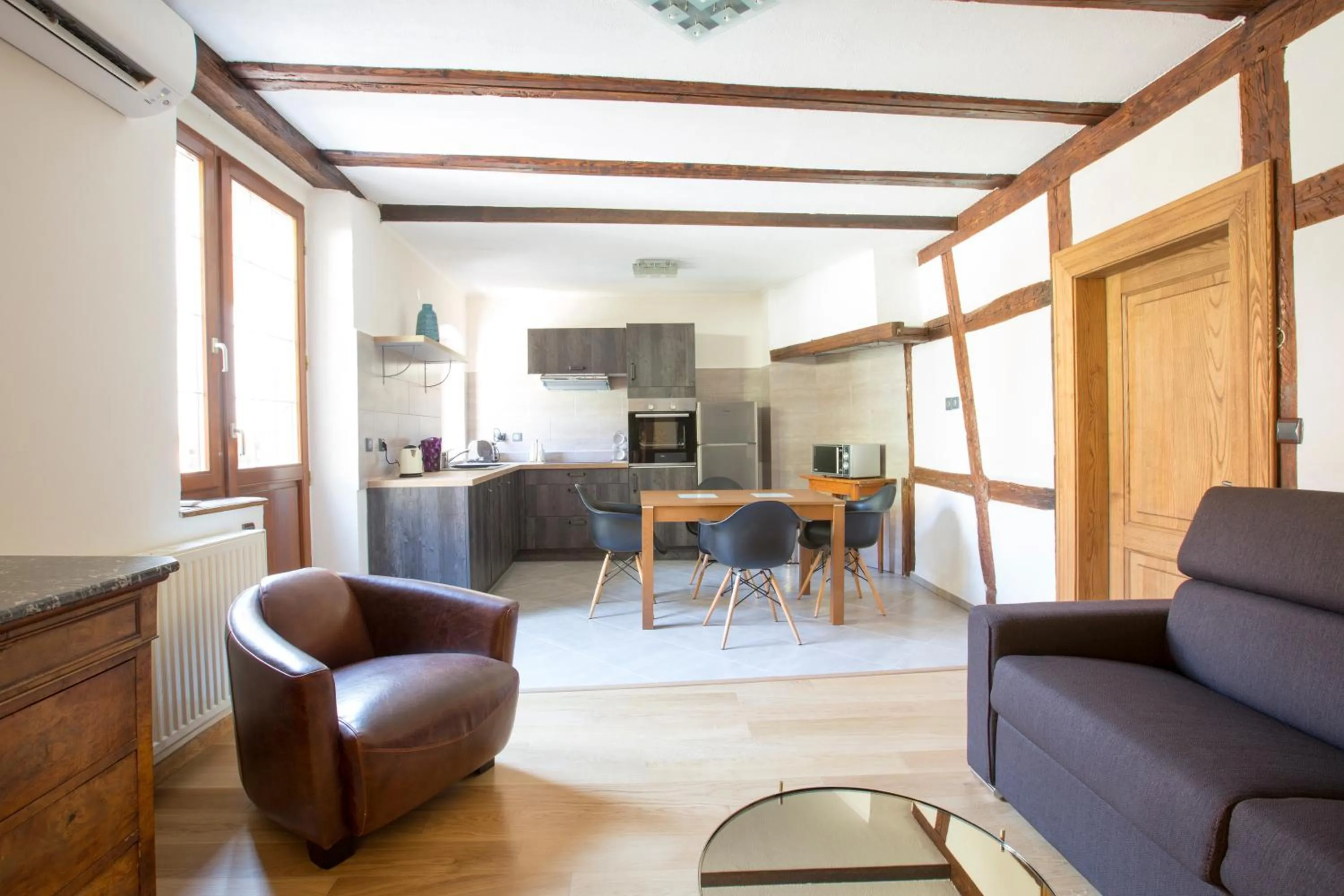 Kitchen or kitchenette in Laterale Residences Riquewihr
