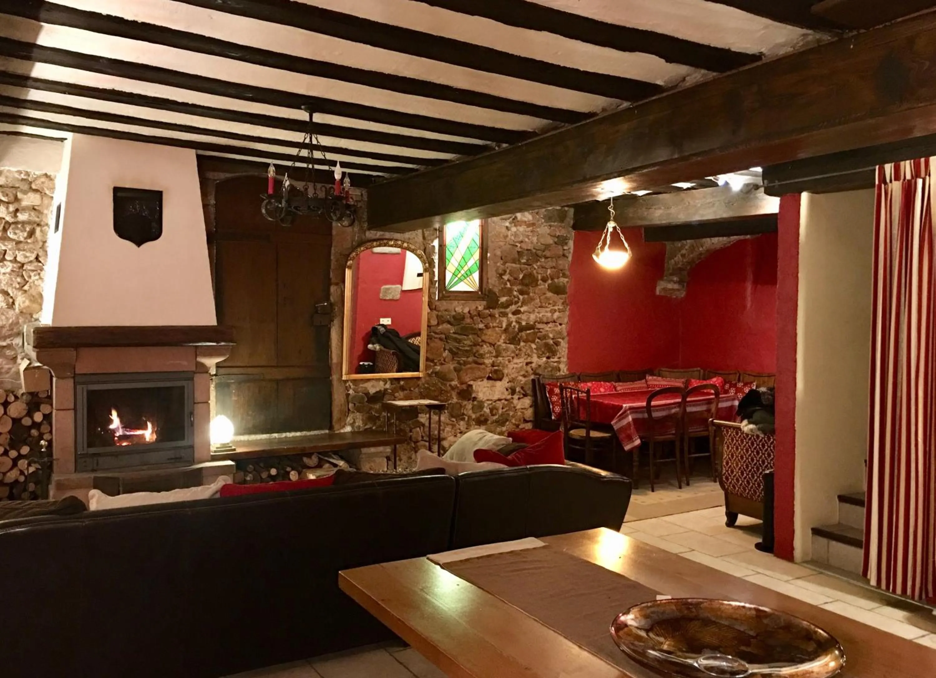 Communal lounge/ TV room in Laterale Residences Riquewihr