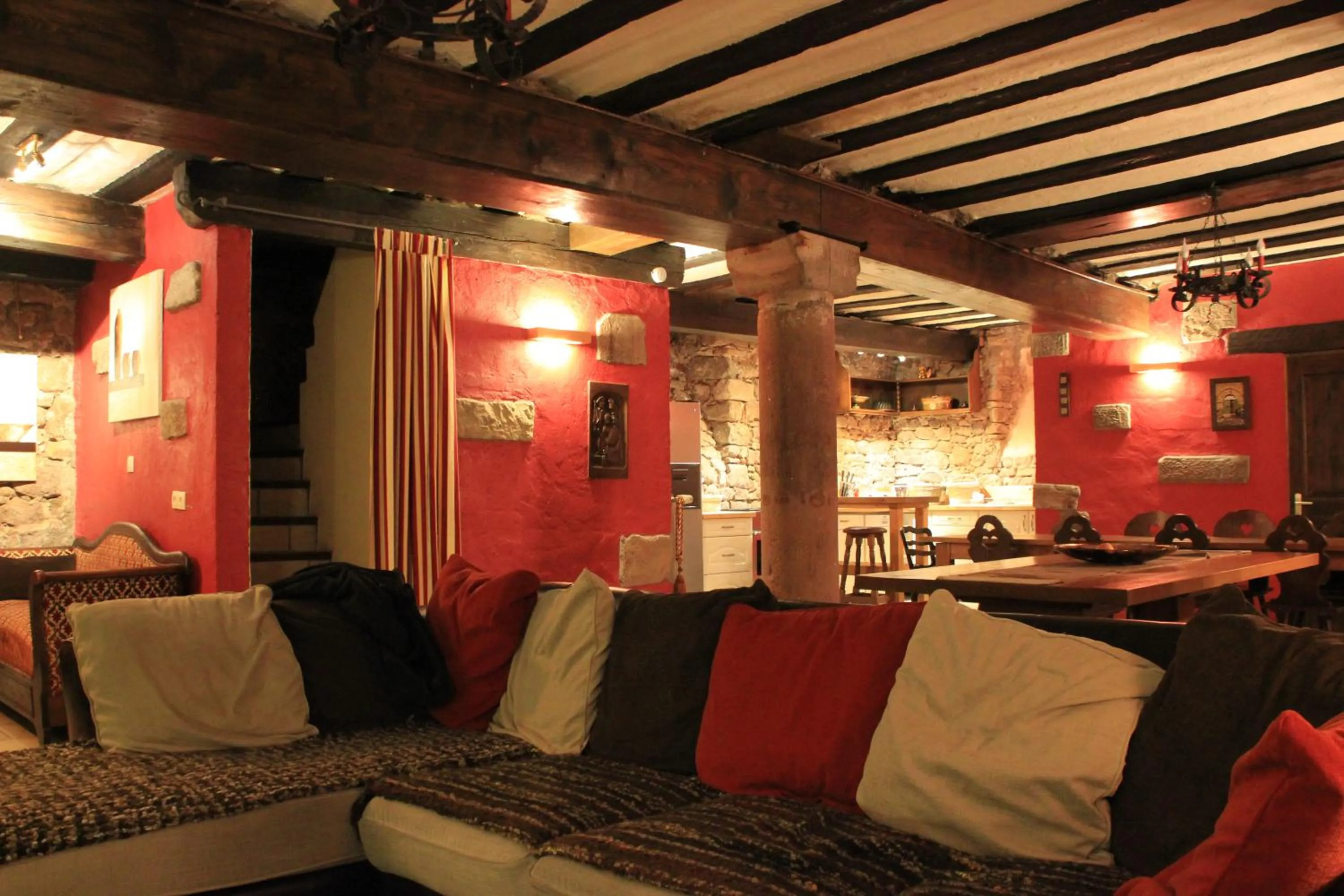 Communal lounge/ TV room in Laterale Residences Riquewihr