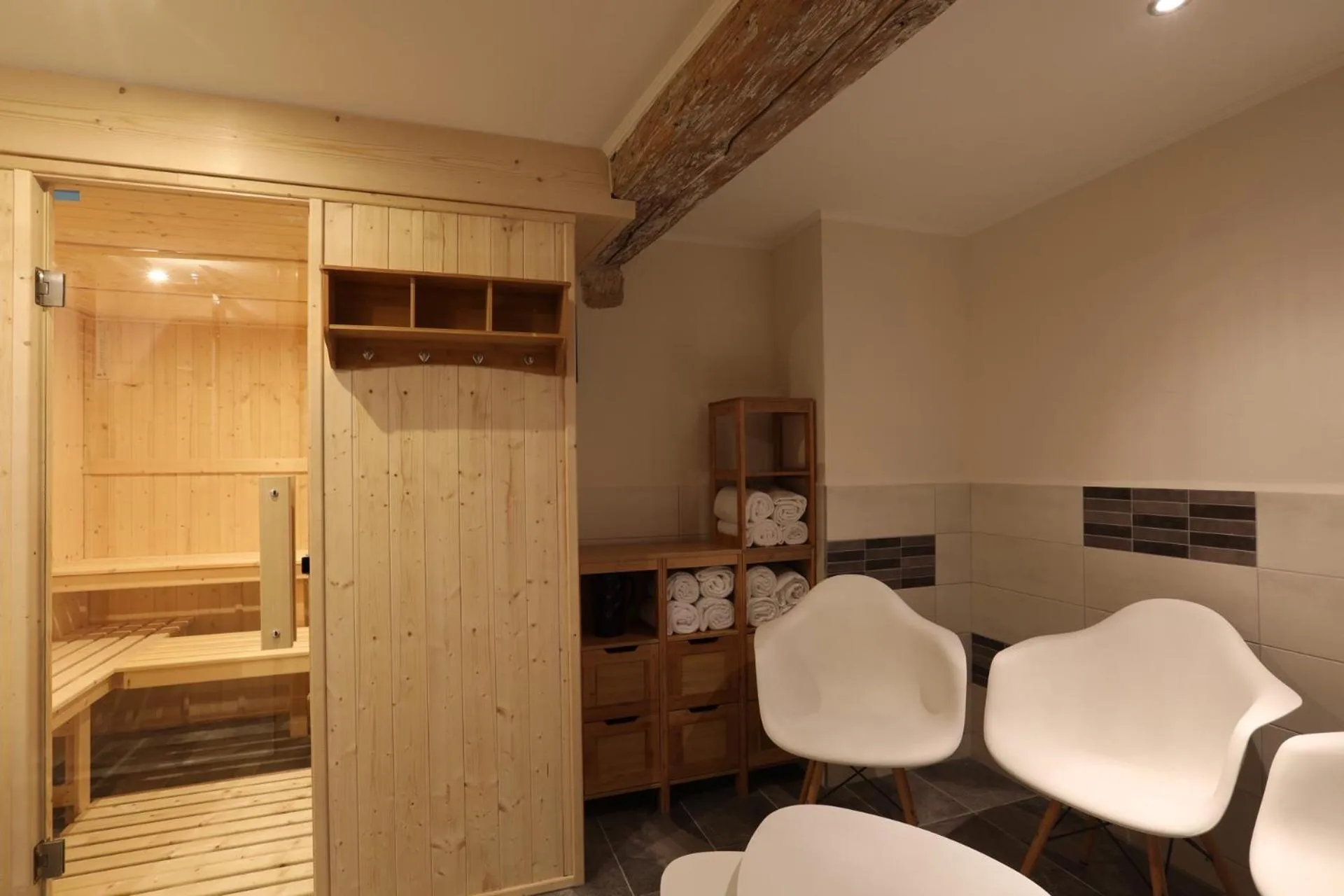 Sauna in Laterale Residences Riquewihr