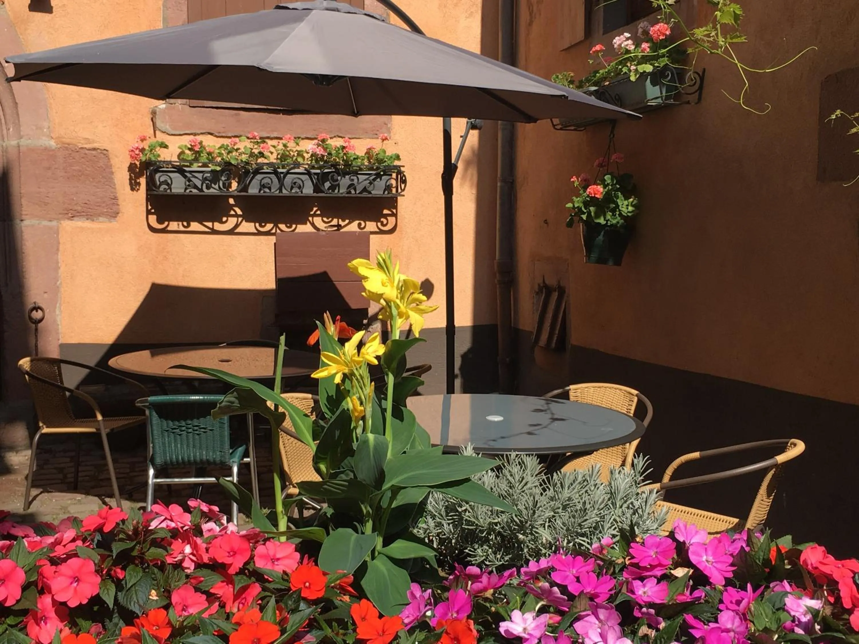Patio in Laterale Residences Riquewihr