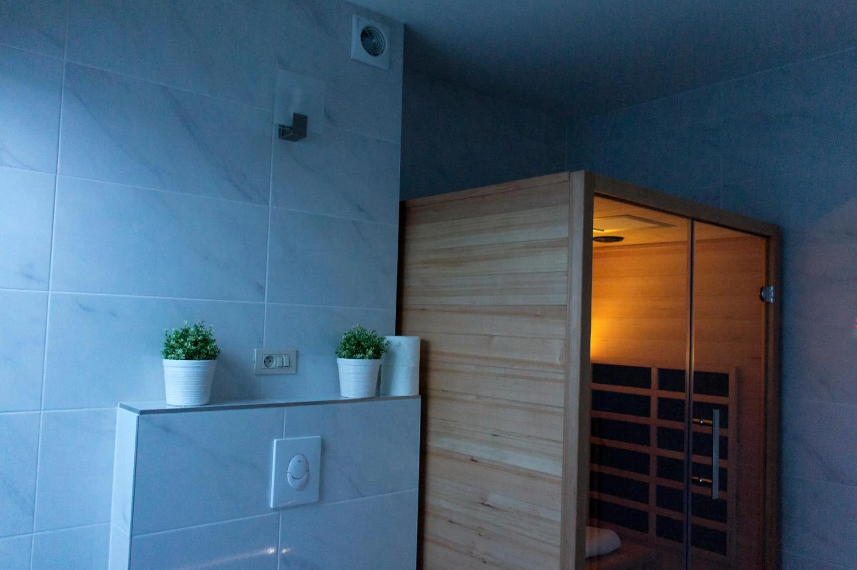 Bathroom in Hotel Adoma