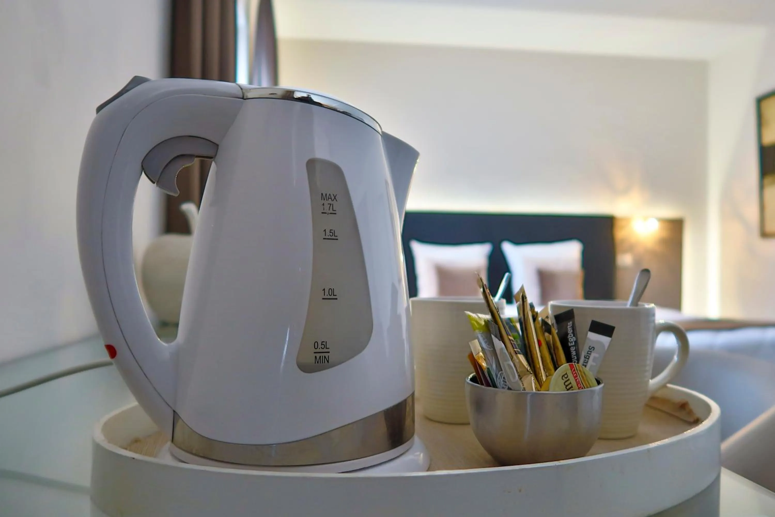 Coffee/tea facilities in Hotel Adoma