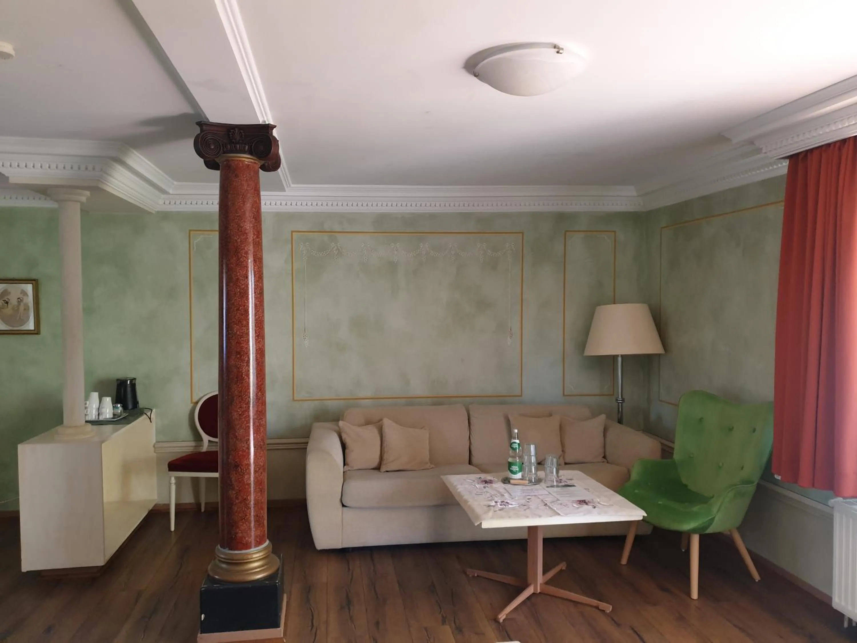 Seating area in Bed and Breakfast Dannevirke