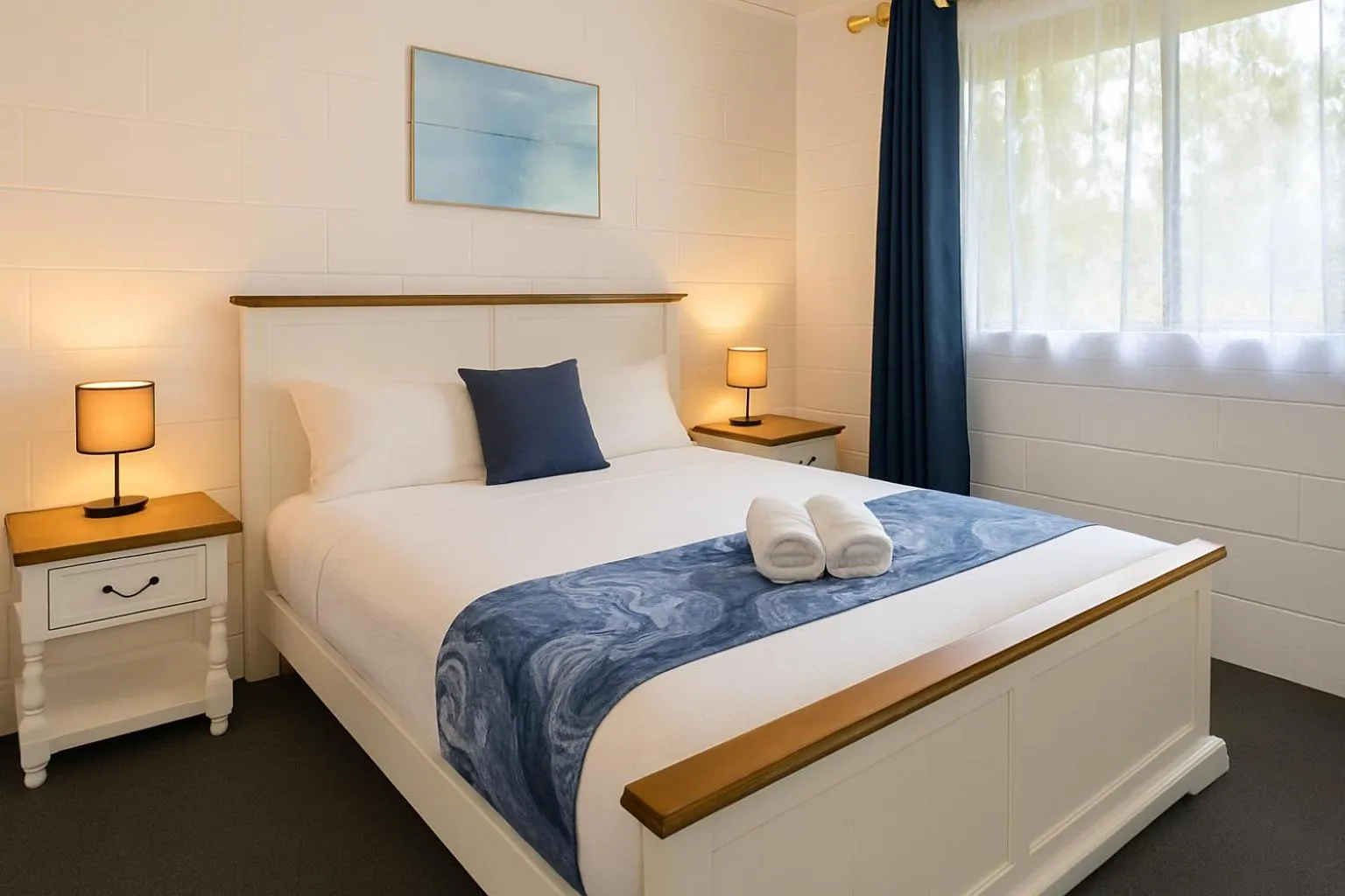 Bed in Port Macquarie Rental Village