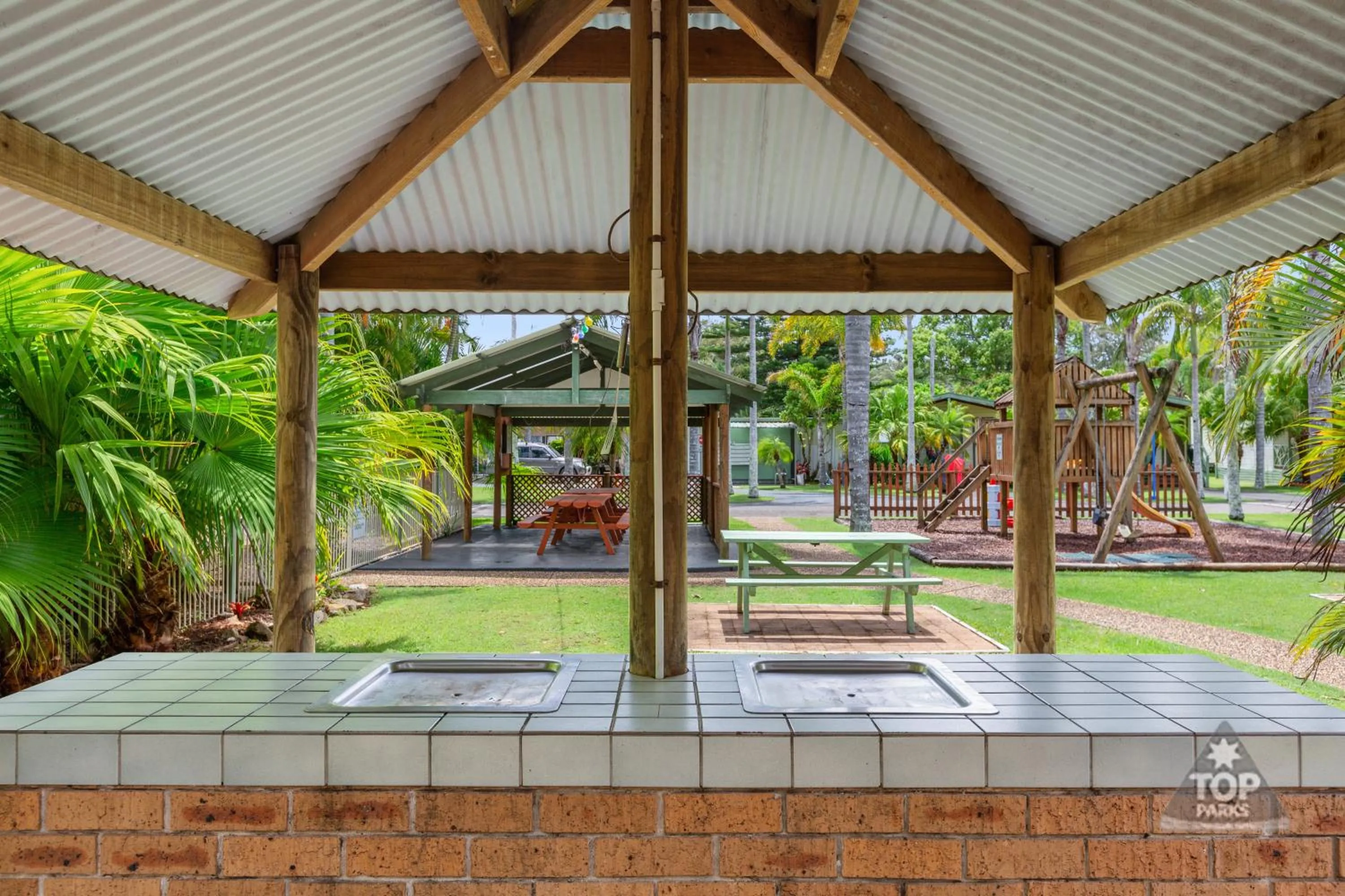 BBQ facilities in Port Macquarie Rental Village