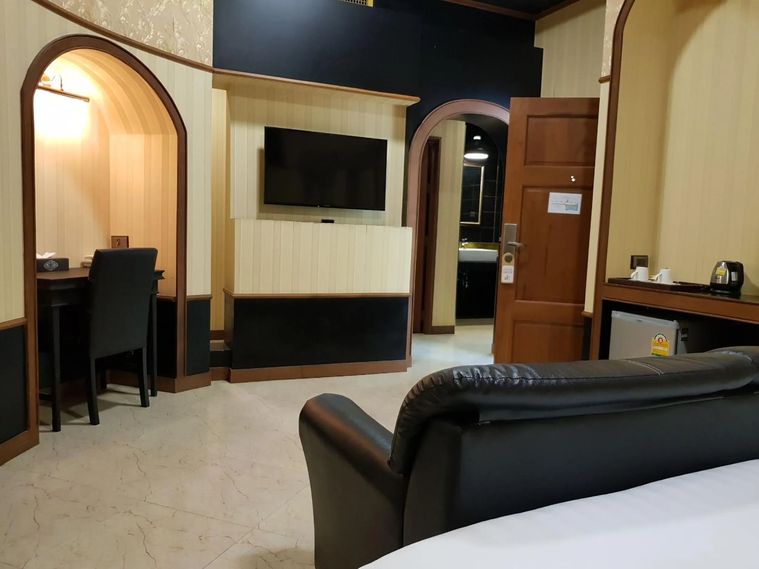 Living room, TV/Entertainment Center in ViangNgam LanNa Villa Resort (SHA Extra Plus)