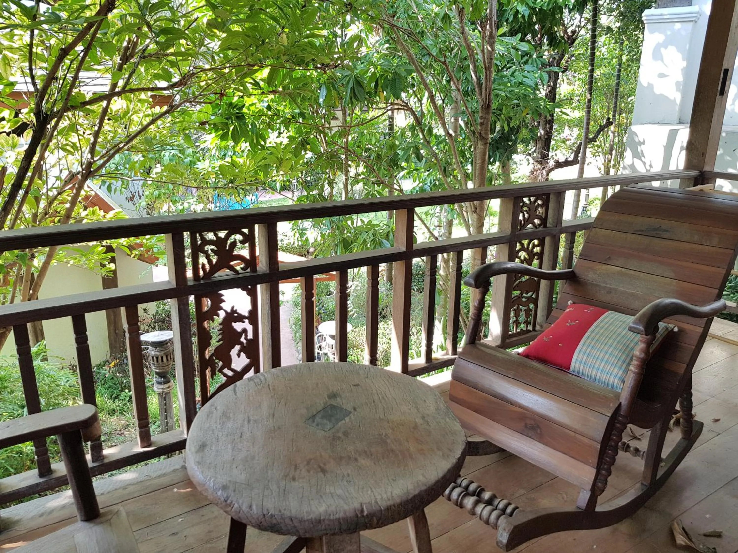 Balcony/Terrace in ViangNgam LanNa Villa Resort (SHA Extra Plus)