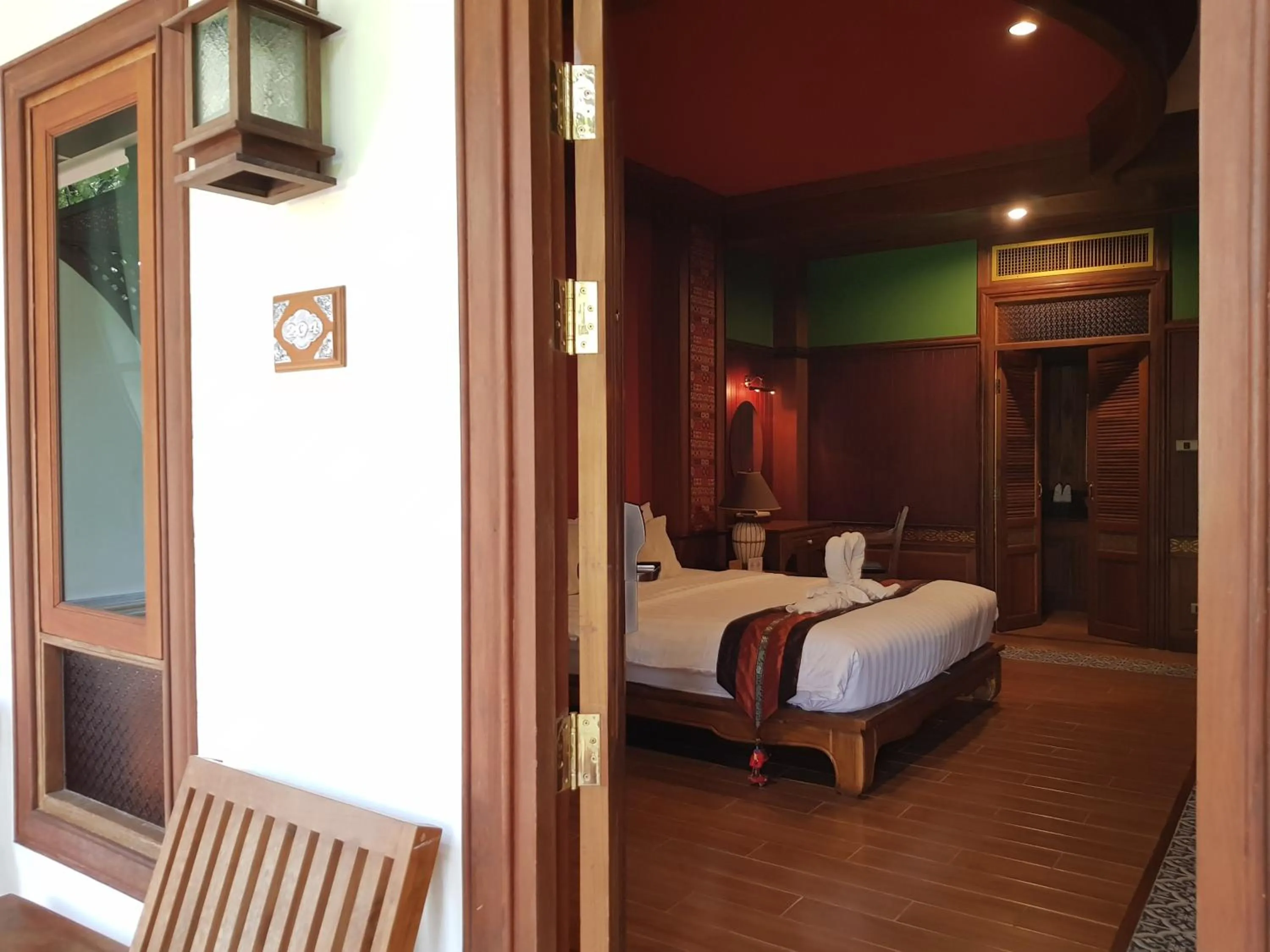 Bedroom in ViangNgam LanNa Villa Resort (SHA Extra Plus)