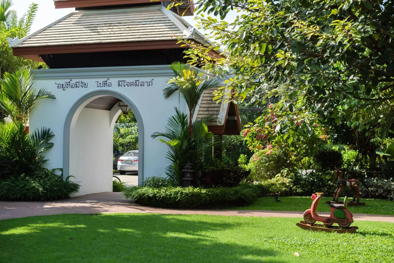 Facade/entrance, Property Building in ViangNgam LanNa Villa Resort (SHA Extra Plus)