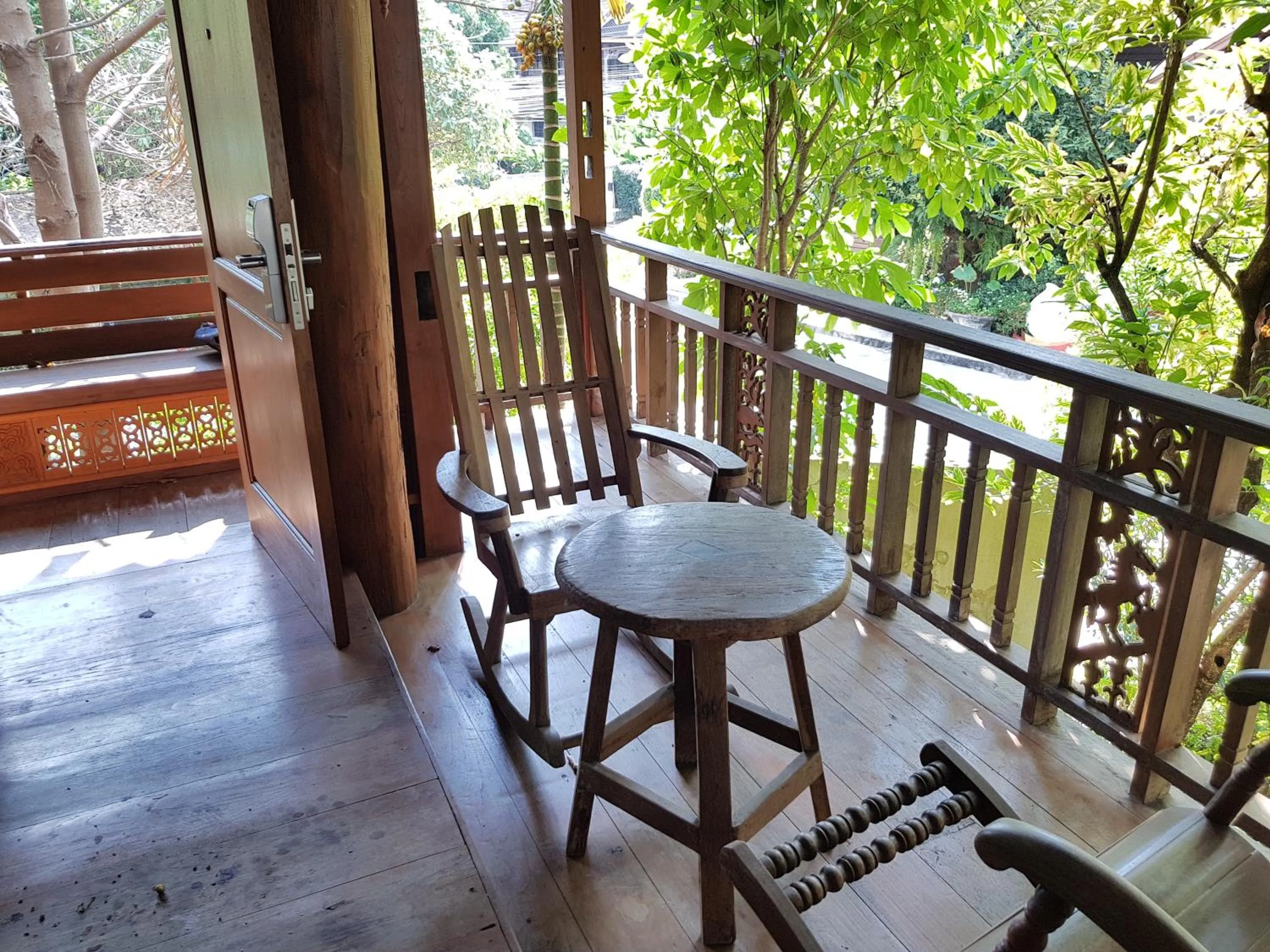 Balcony/Terrace in ViangNgam LanNa Villa Resort (SHA Extra Plus)