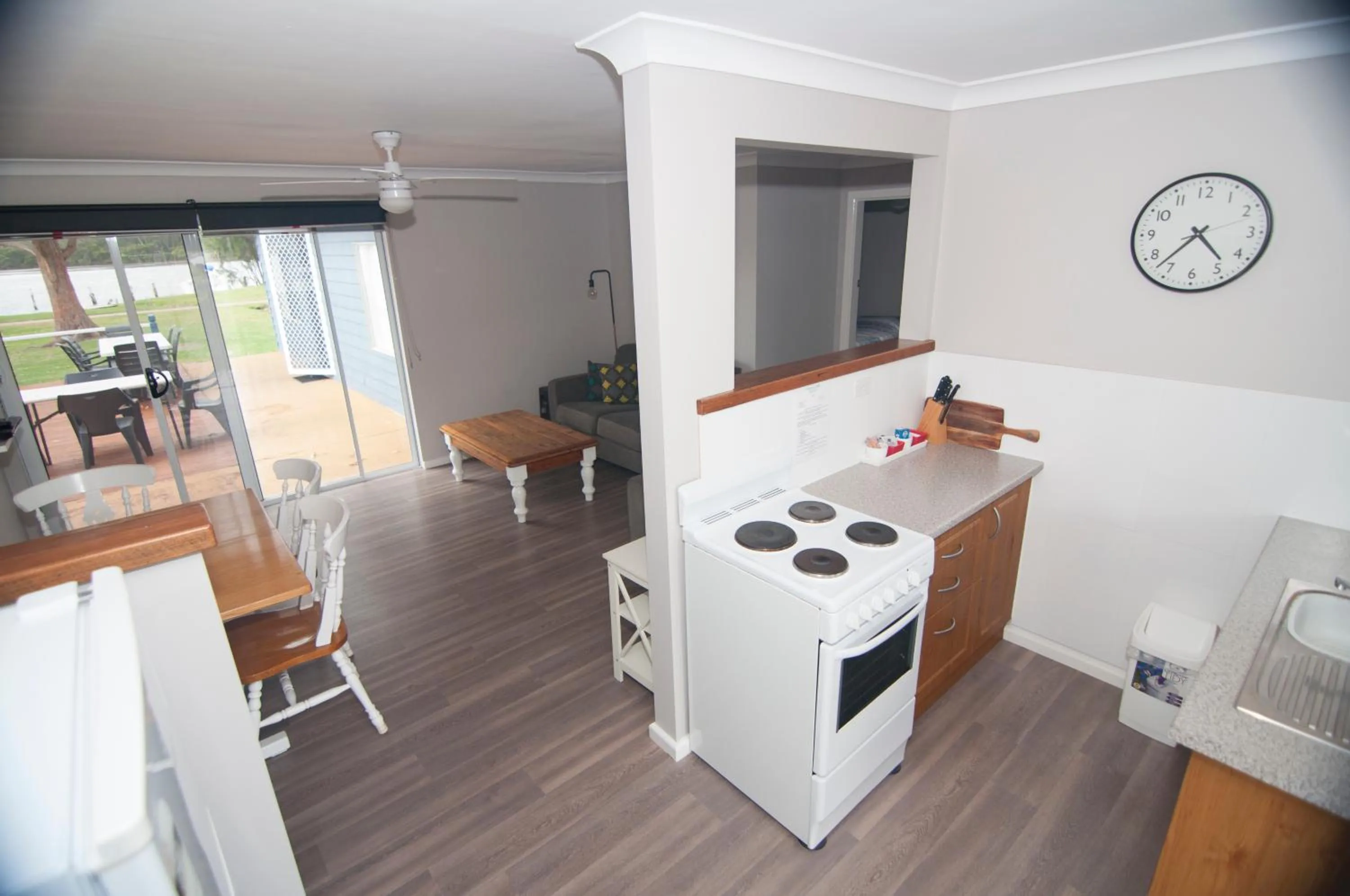 Shower in Laguna lodge Group Accommodation