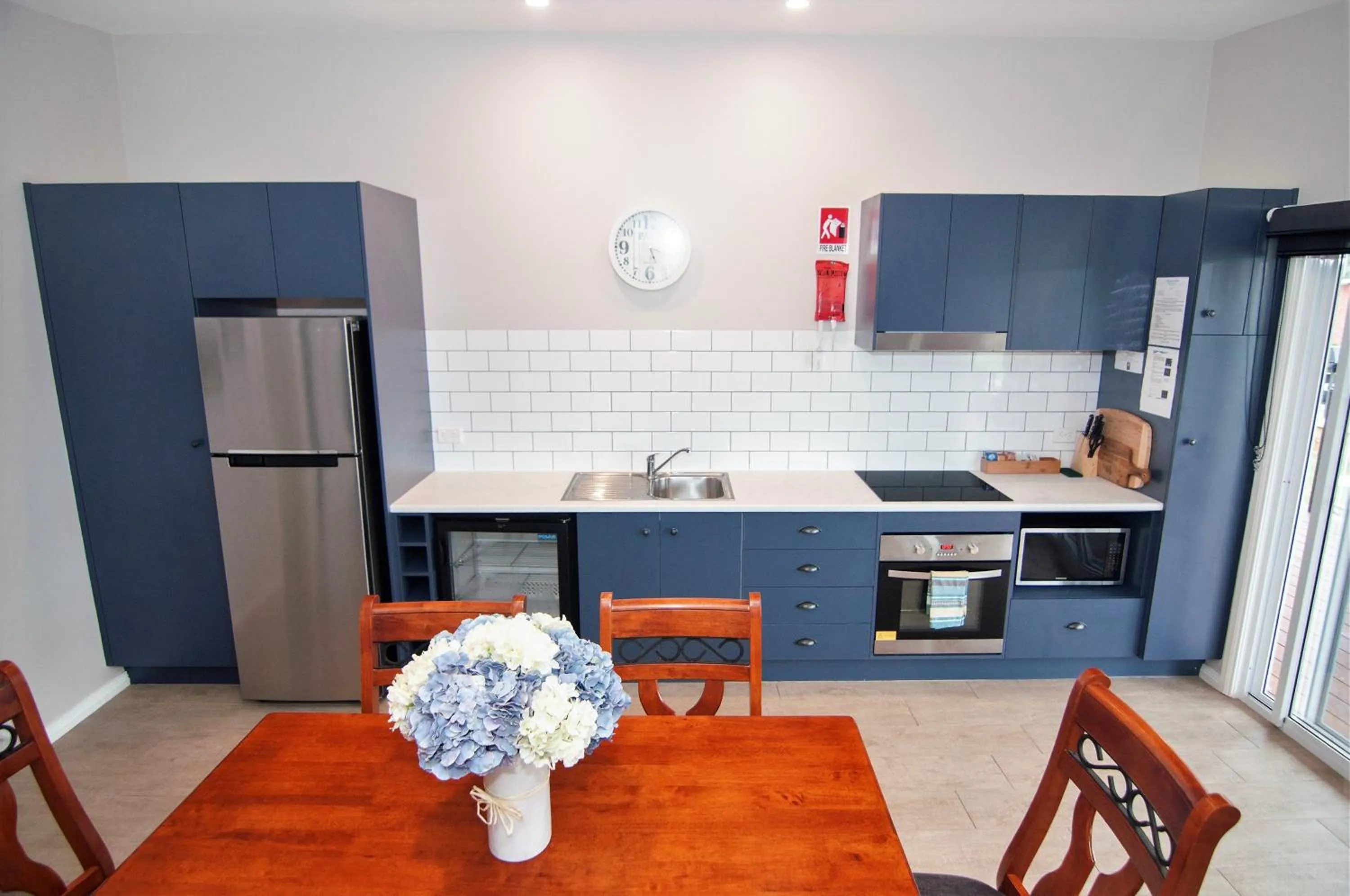 Kitchen or kitchenette in Laguna lodge Group Accommodation