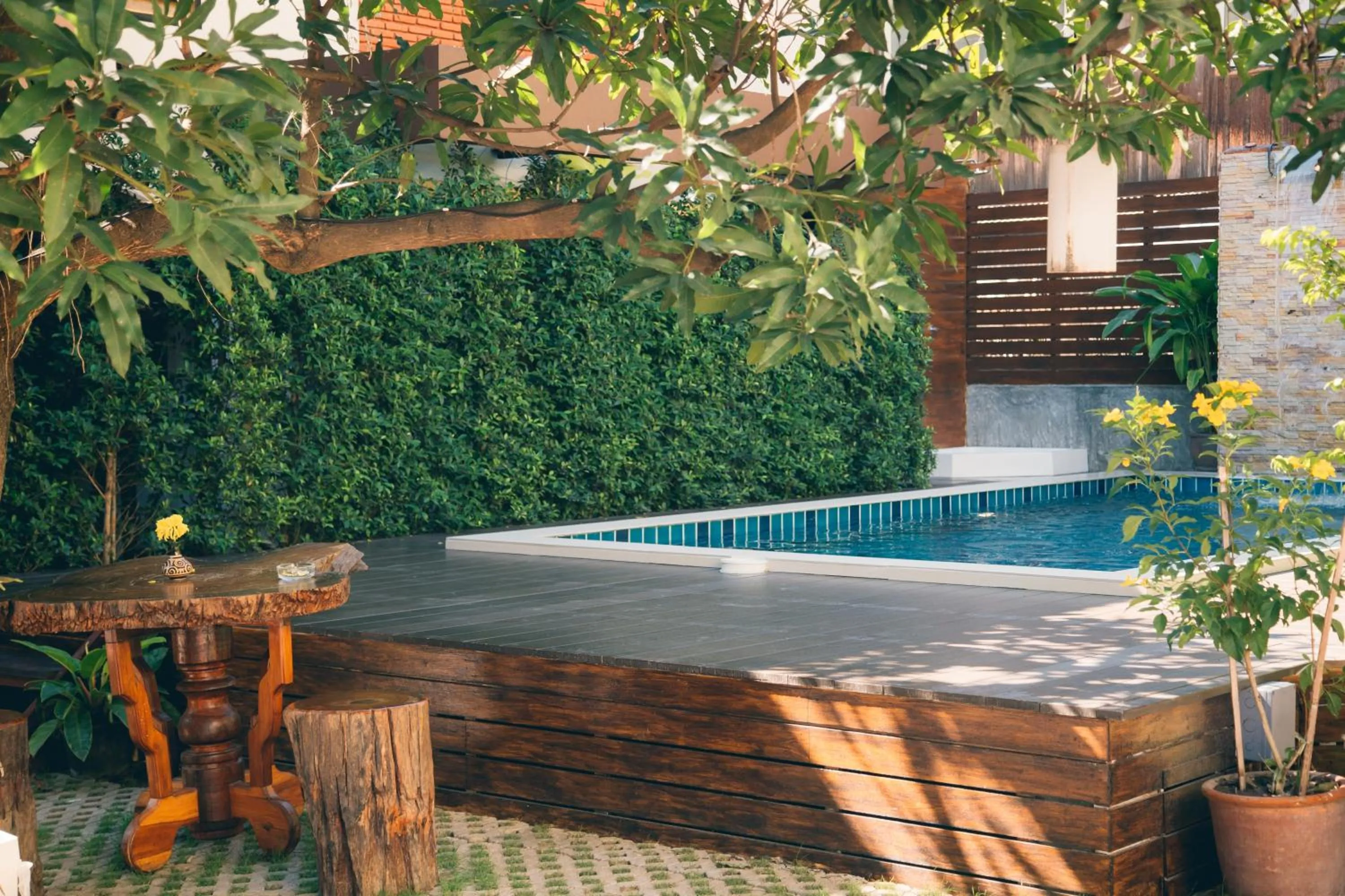 Swimming pool in i Lanna House