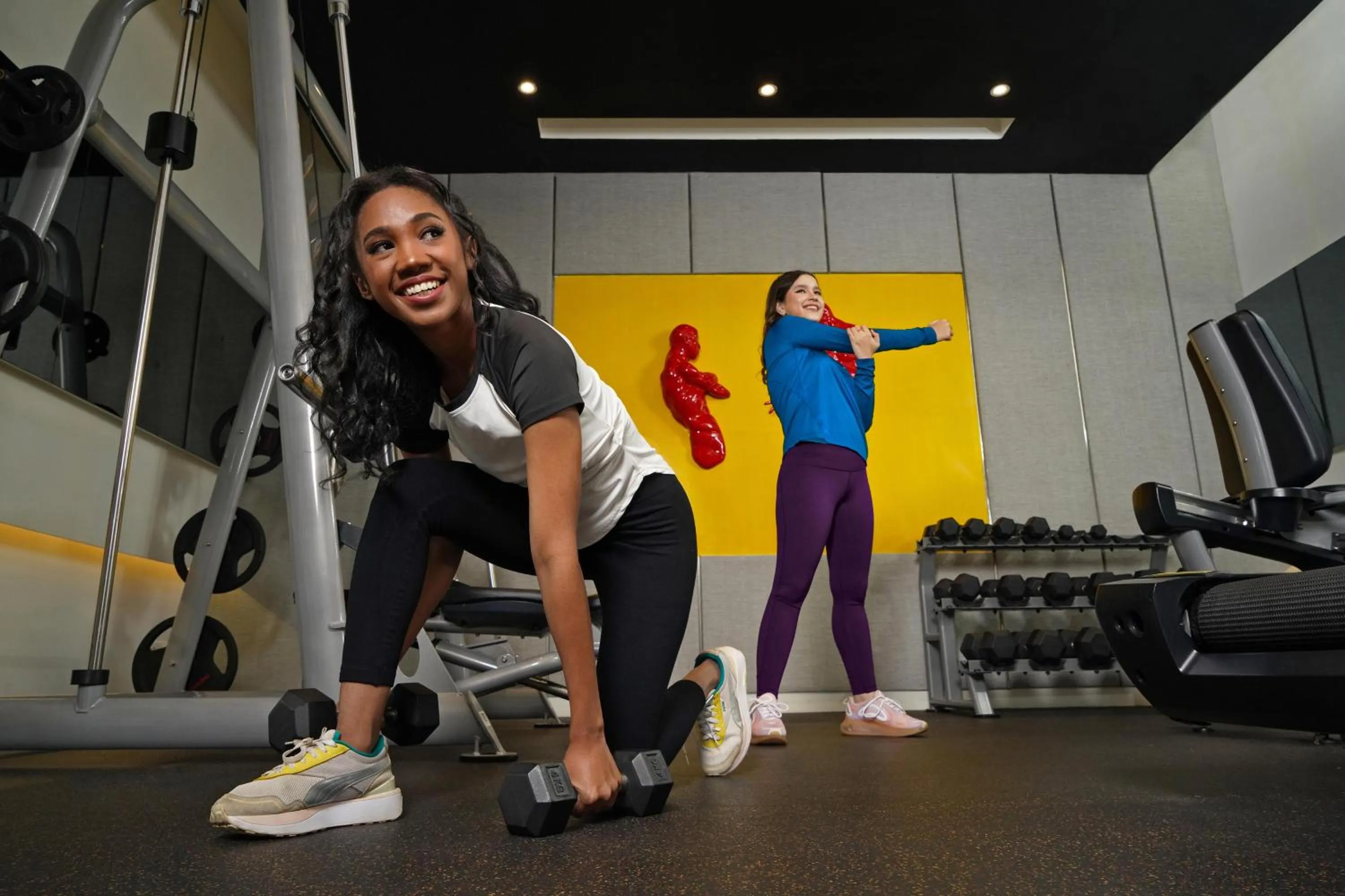 Fitness centre/facilities in YELLO Hotel Harmoni