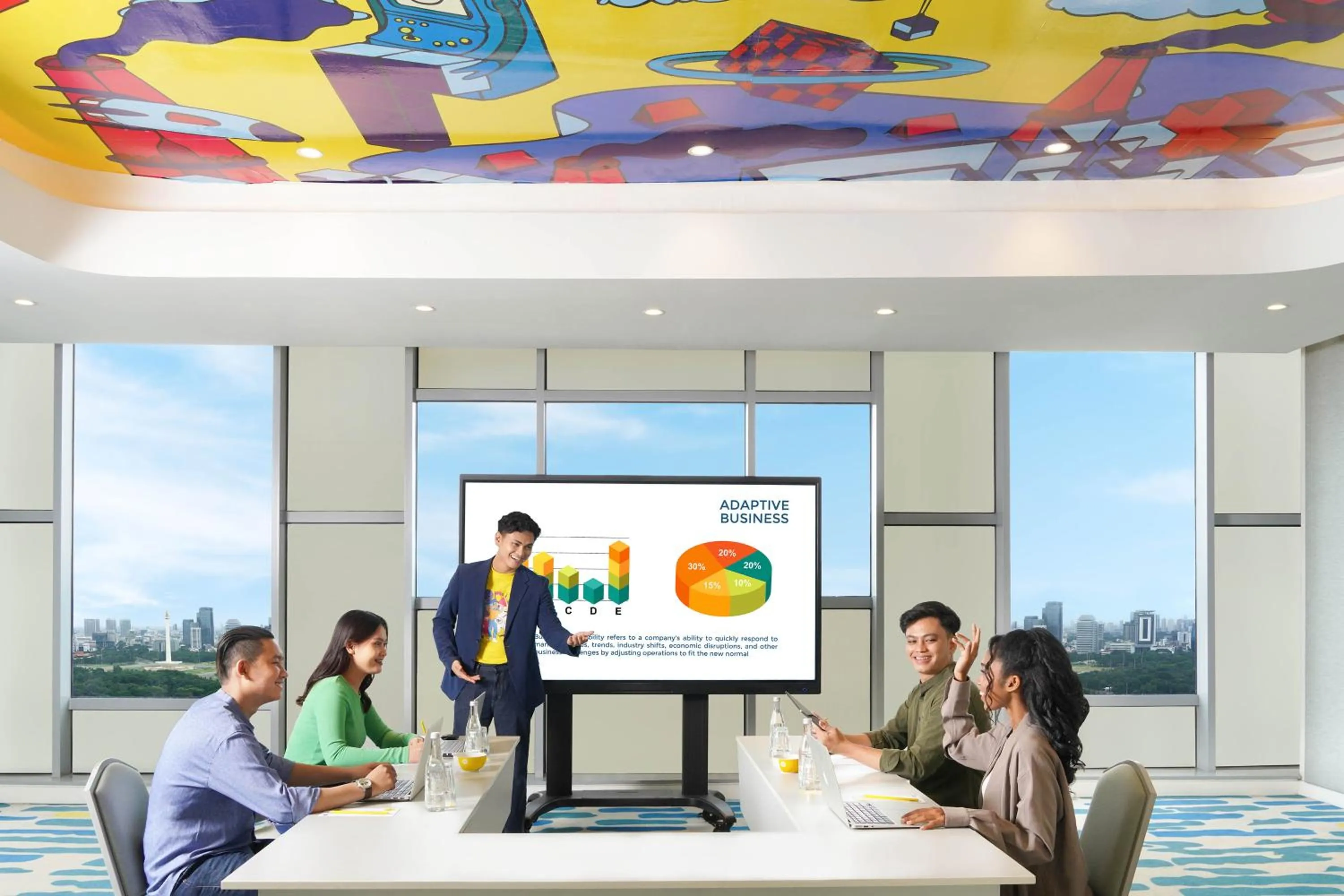 Meeting/conference room in YELLO Hotel Harmoni