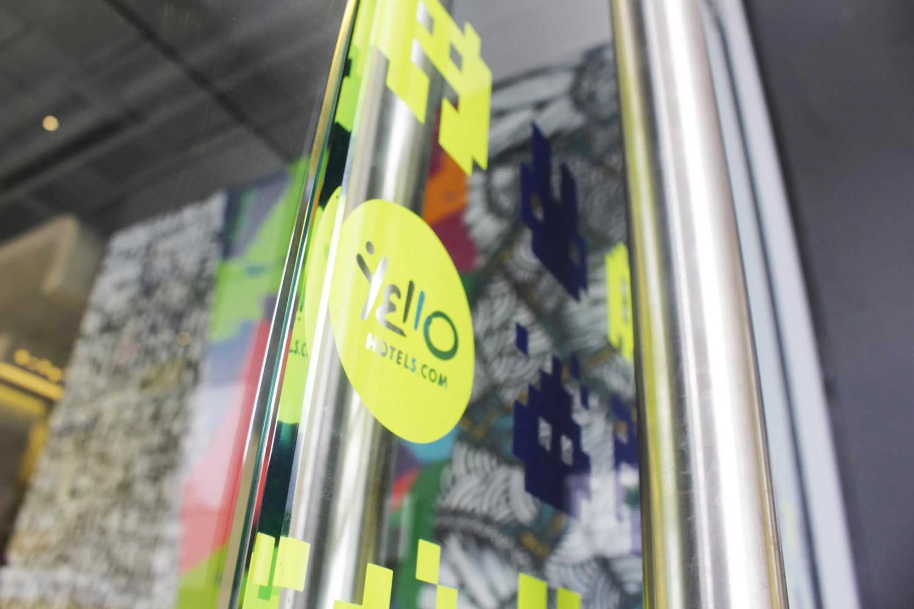 Decorative detail in YELLO Hotel Harmoni