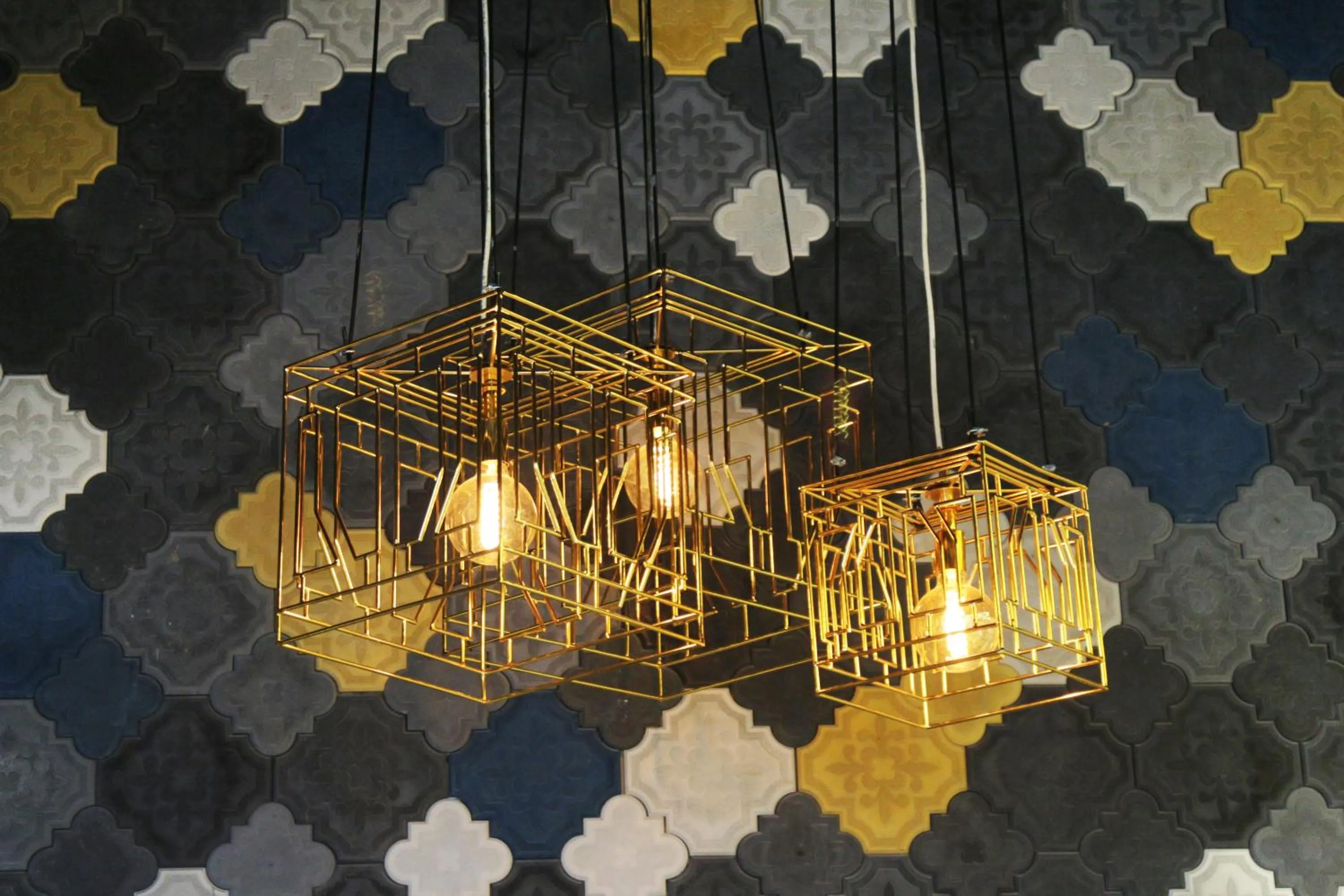 Decorative detail in YELLO Hotel Harmoni