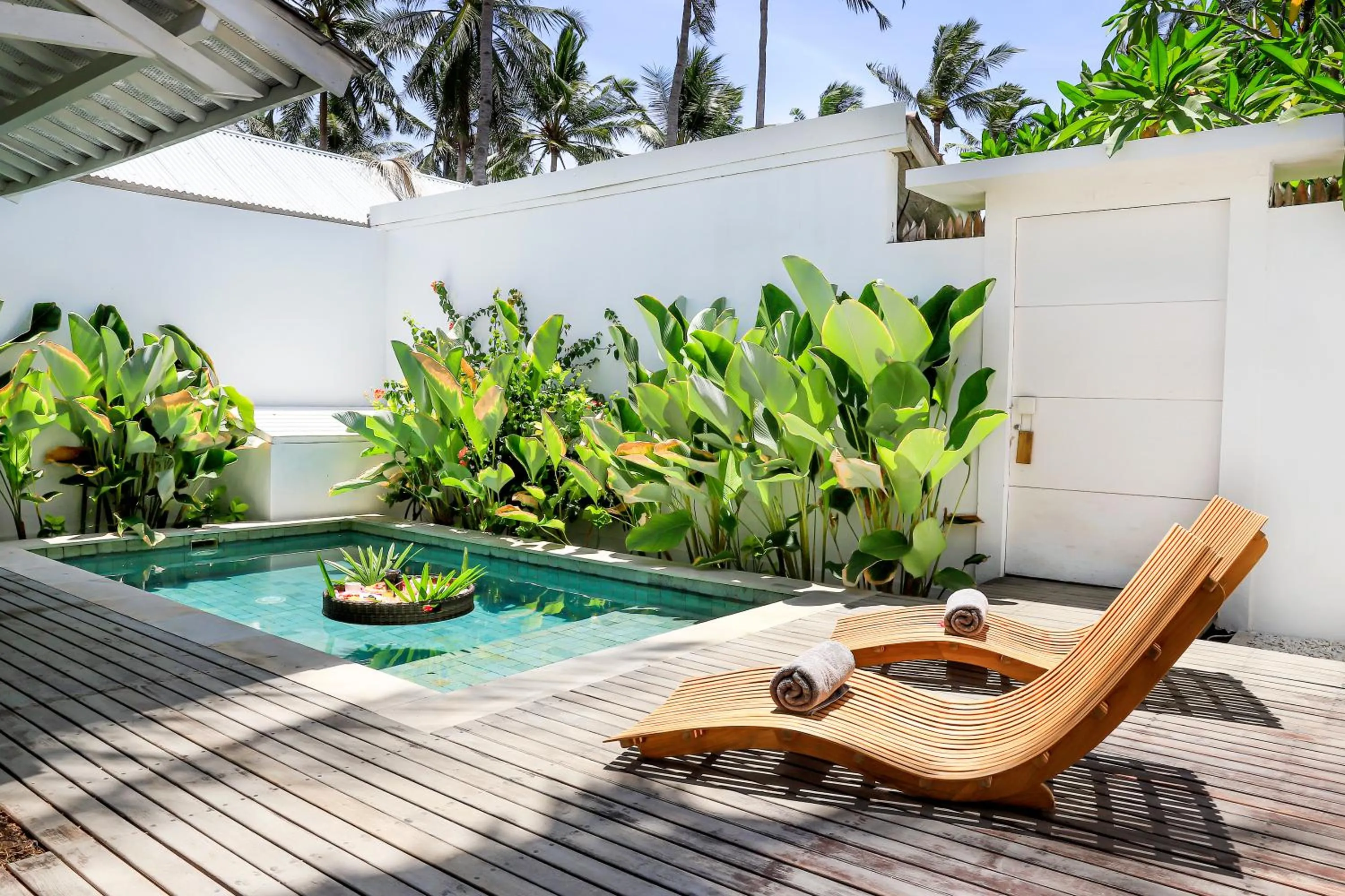 Pool view in Villas Edenia - Luxe Villas with Private Pools