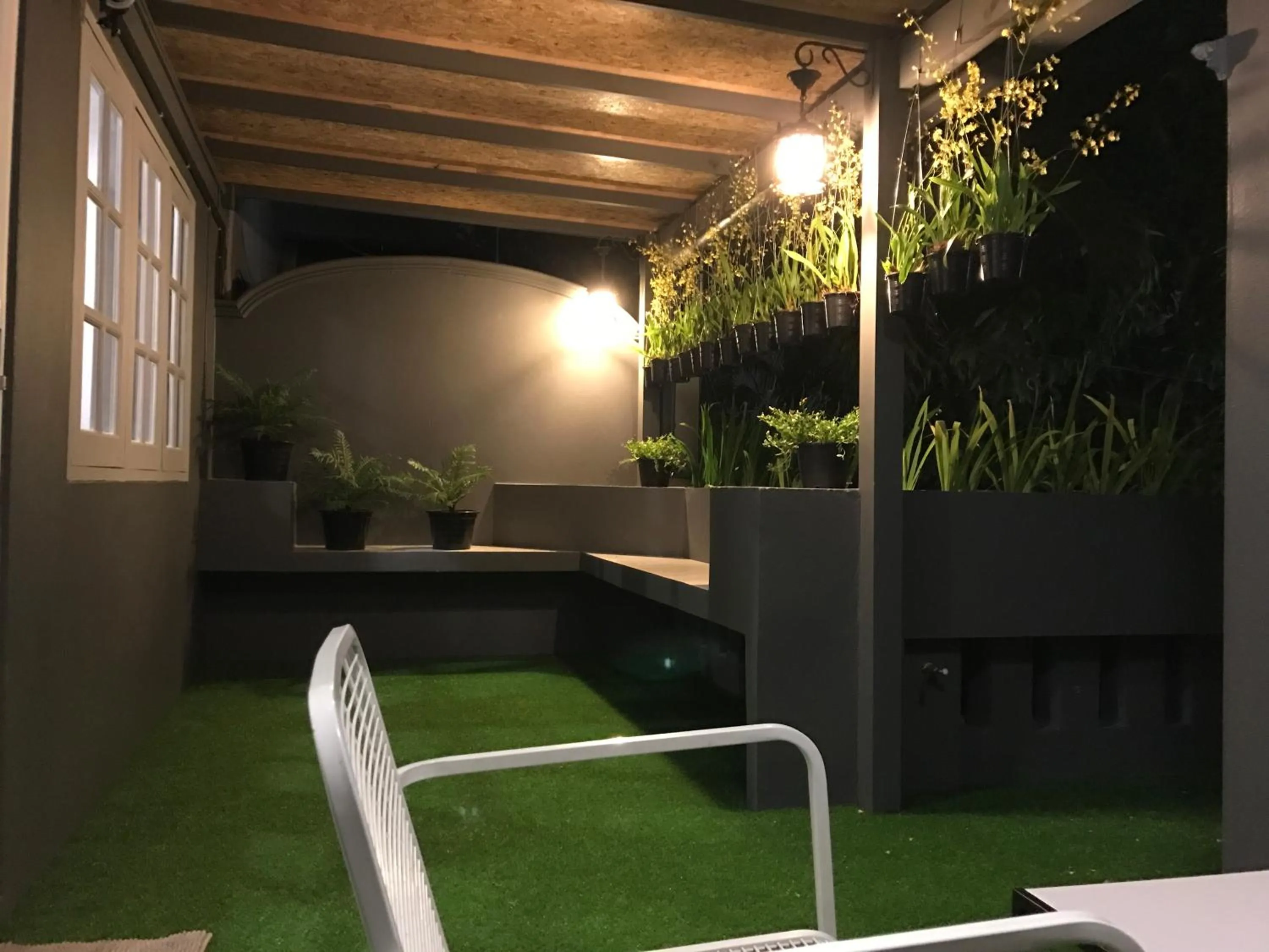 Balcony/Terrace in Sirinan Villa Nimman ChiangMai