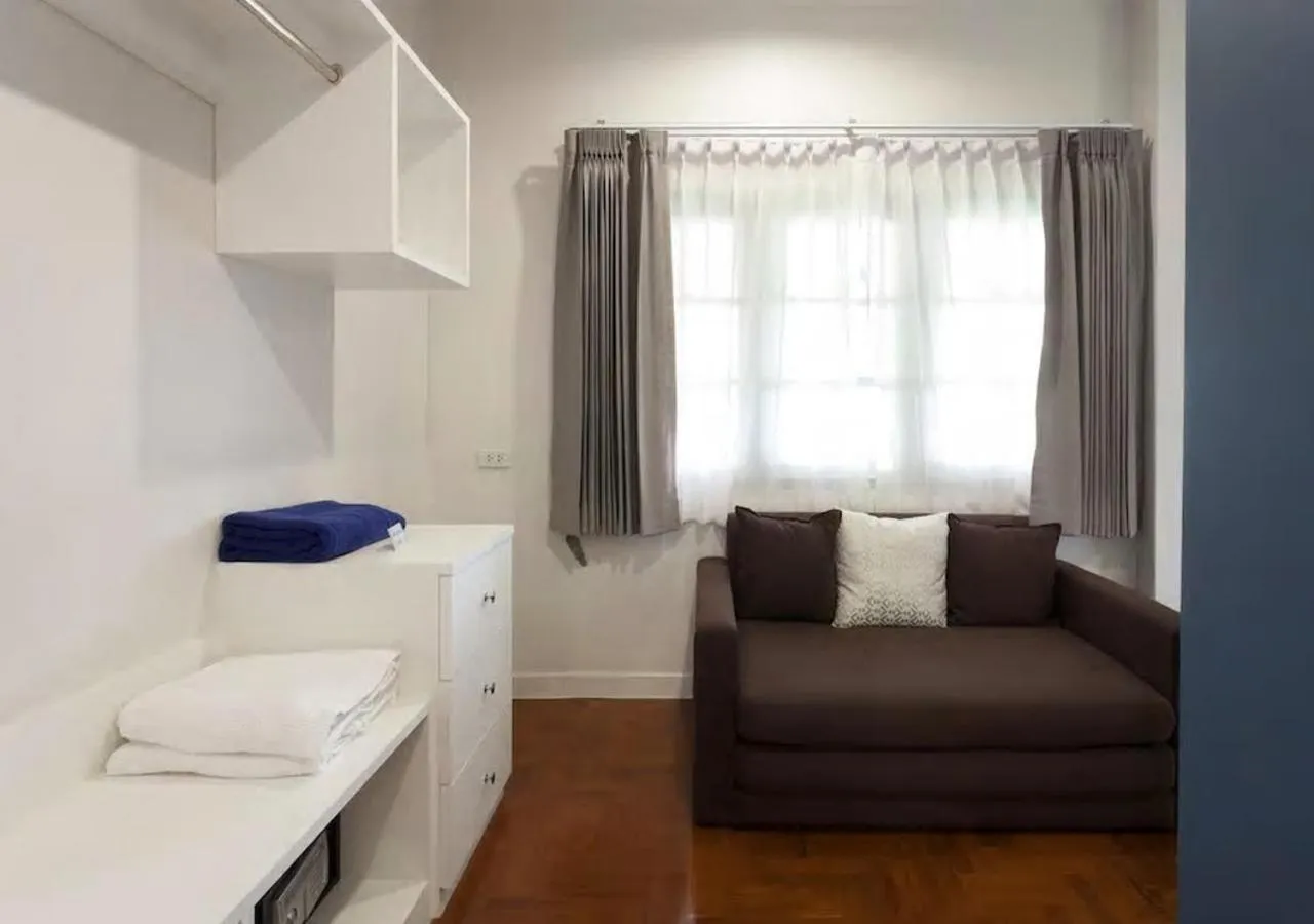 Seating area, Bed in Sirinan Villa Nimman ChiangMai