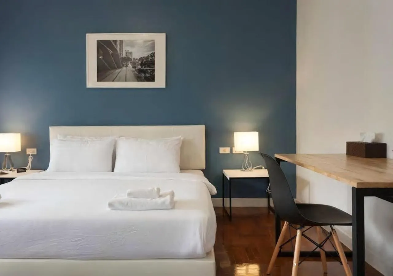 Photo of the whole room, Bed in Sirinan Villa Nimman ChiangMai