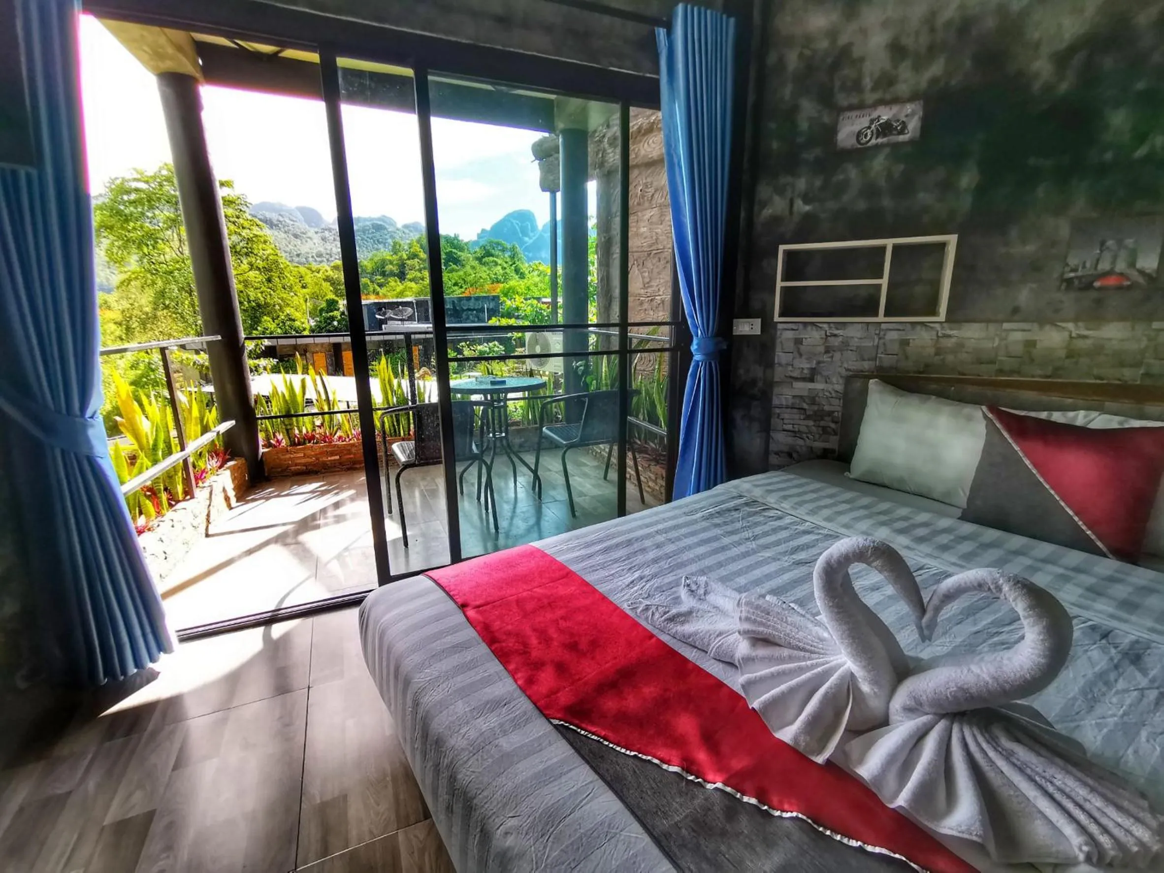 Bed in Keeree Loft Resort คีรีลอฟท์รีสอร์ท