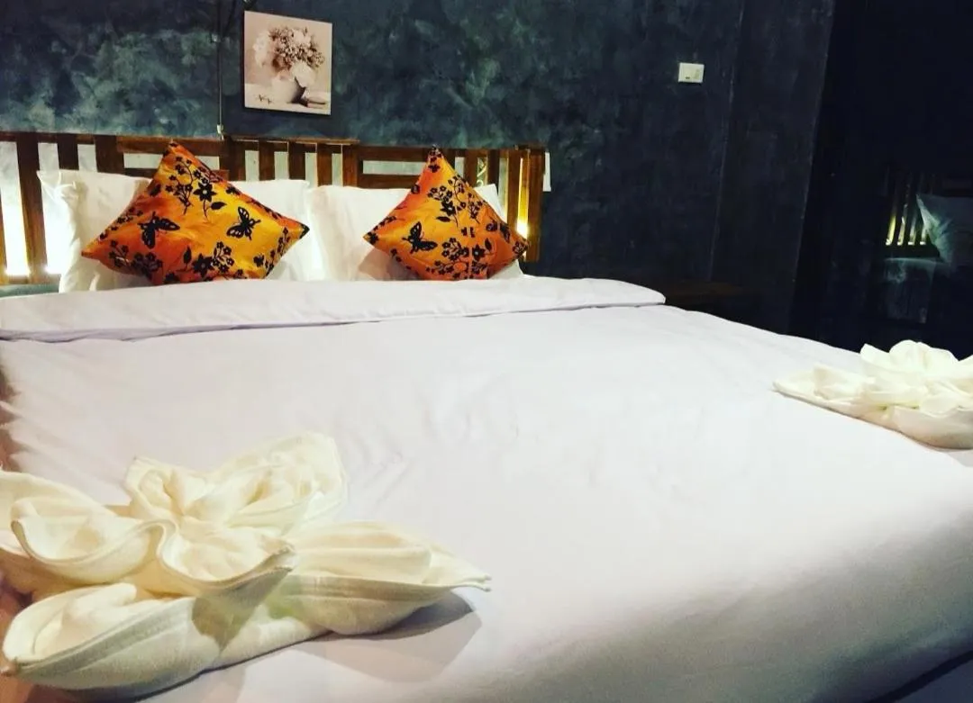 Bed in Keeree Loft Resort คีรีลอฟท์รีสอร์ท