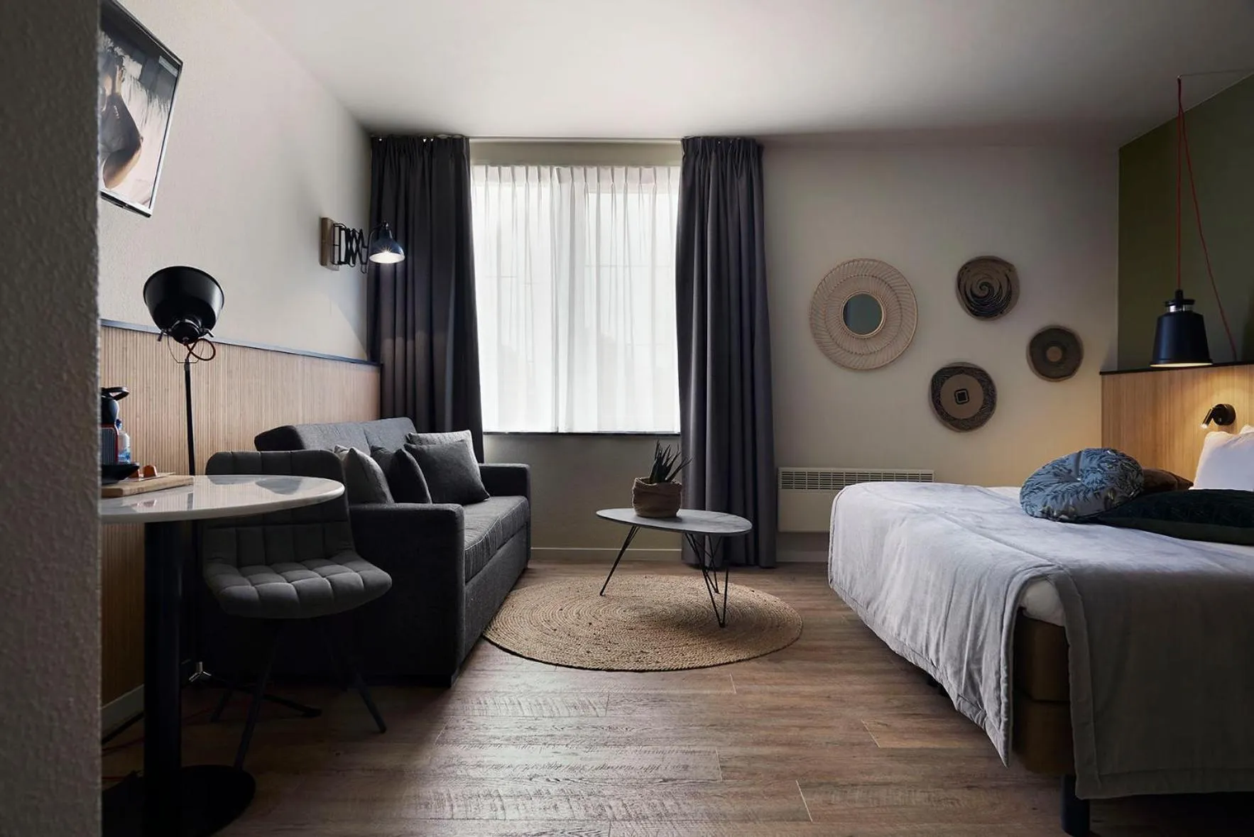 Bedroom, Bed in Hotel Zuid