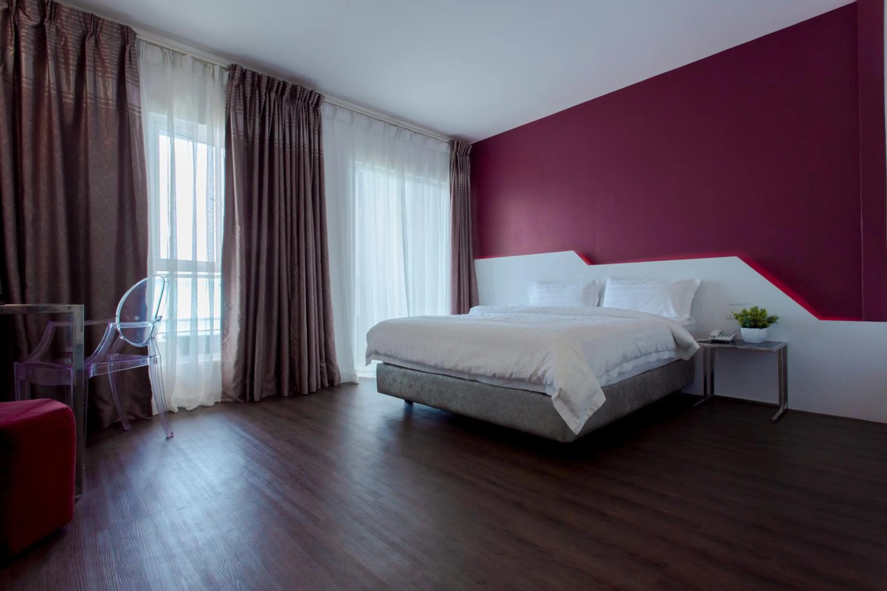 Photo of the whole room, Bed in Aloha Hotel SDN BHD