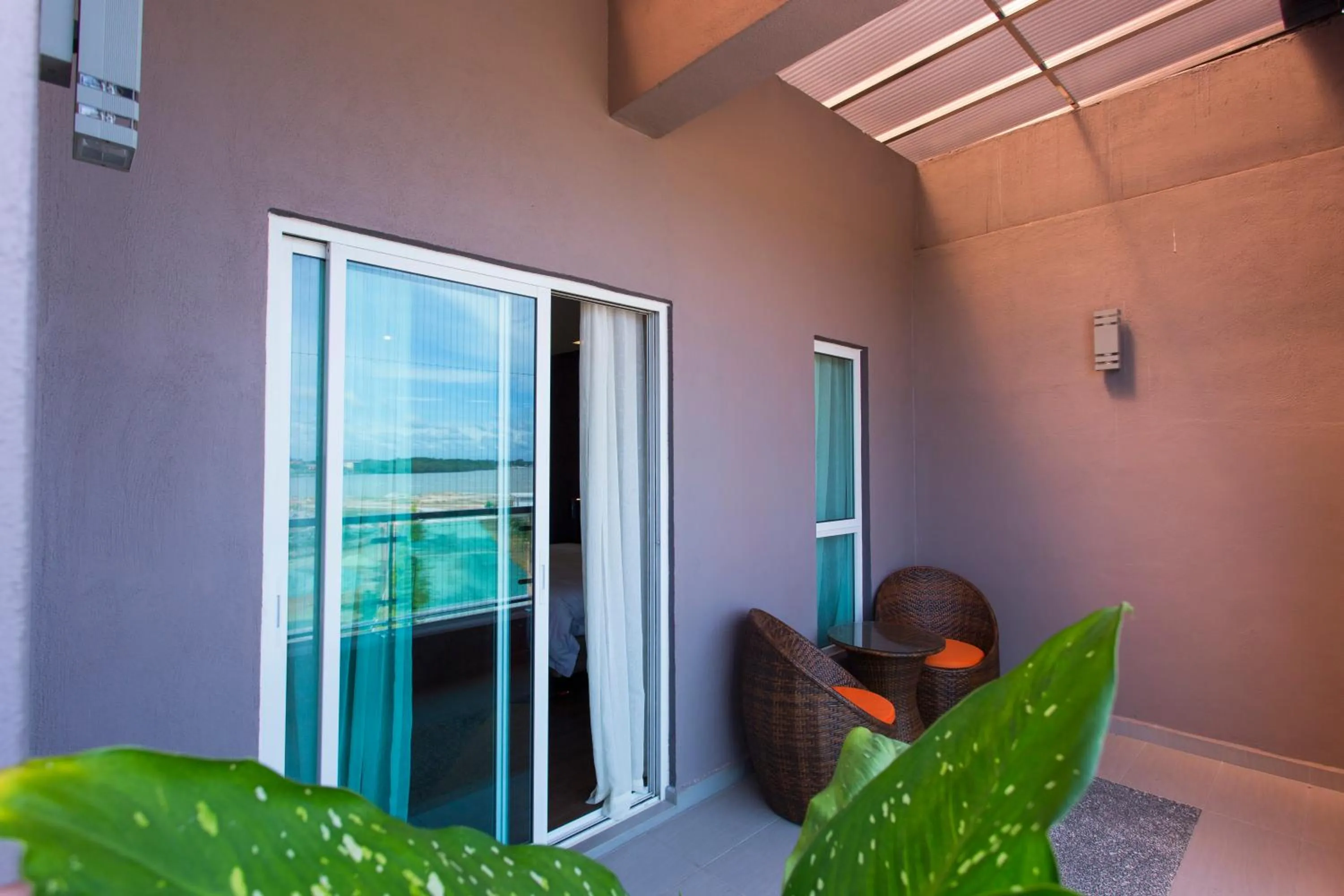 Balcony/Terrace in Aloha Hotel SDN BHD