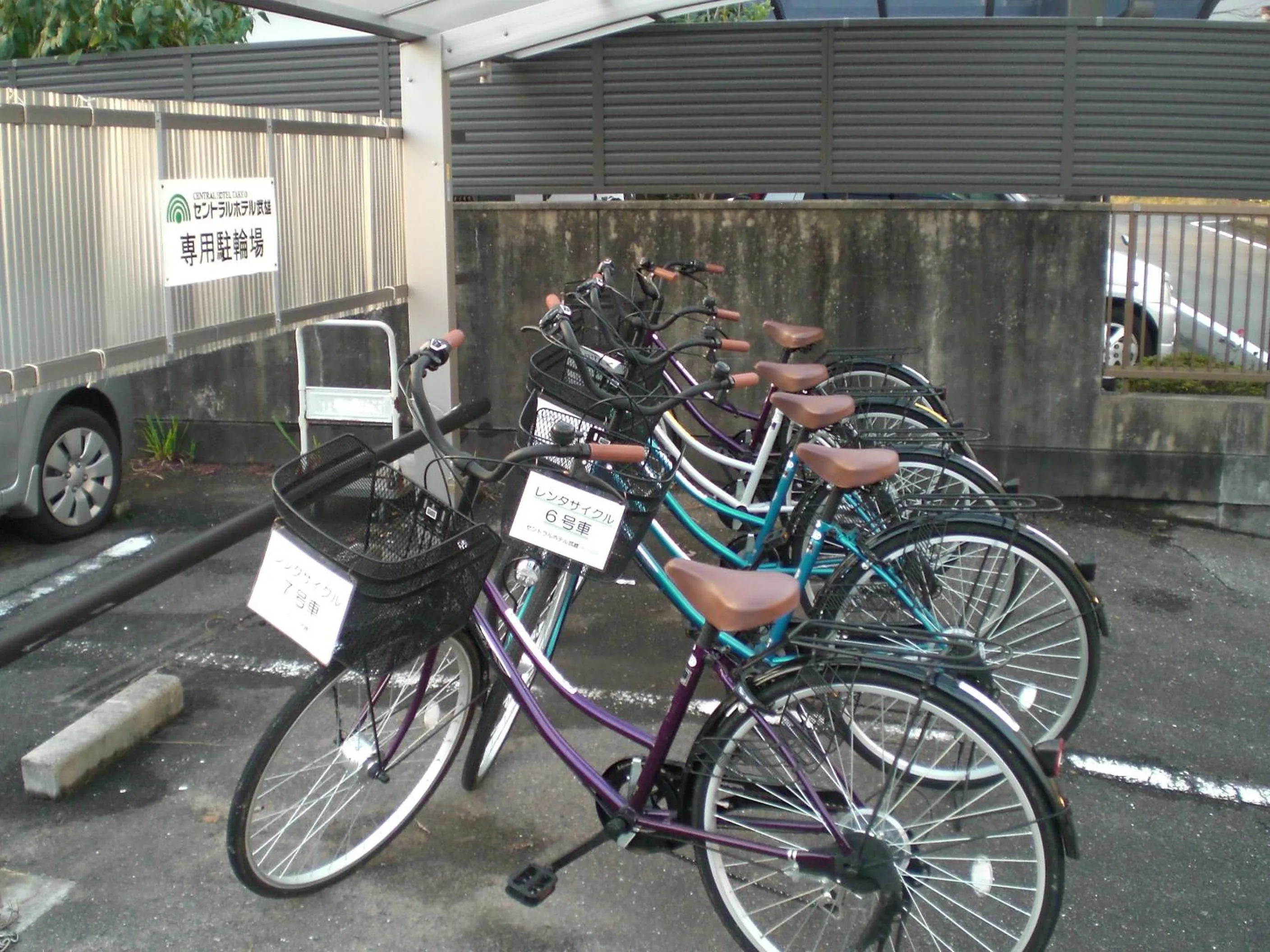 Cycling in Central Hotel Takeoonsen Ekimae