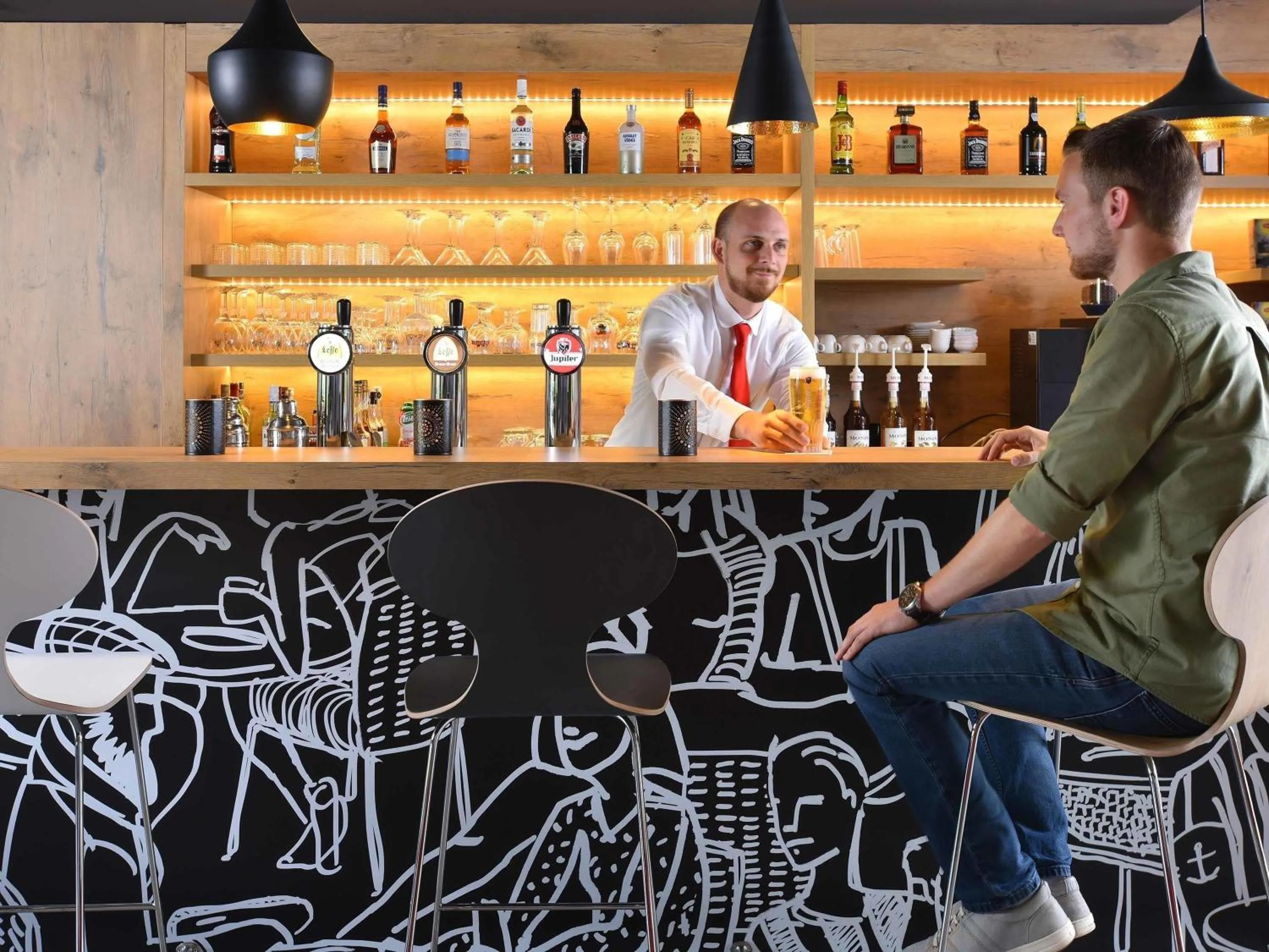 Lounge or bar in Ibis Brussels Erasmus