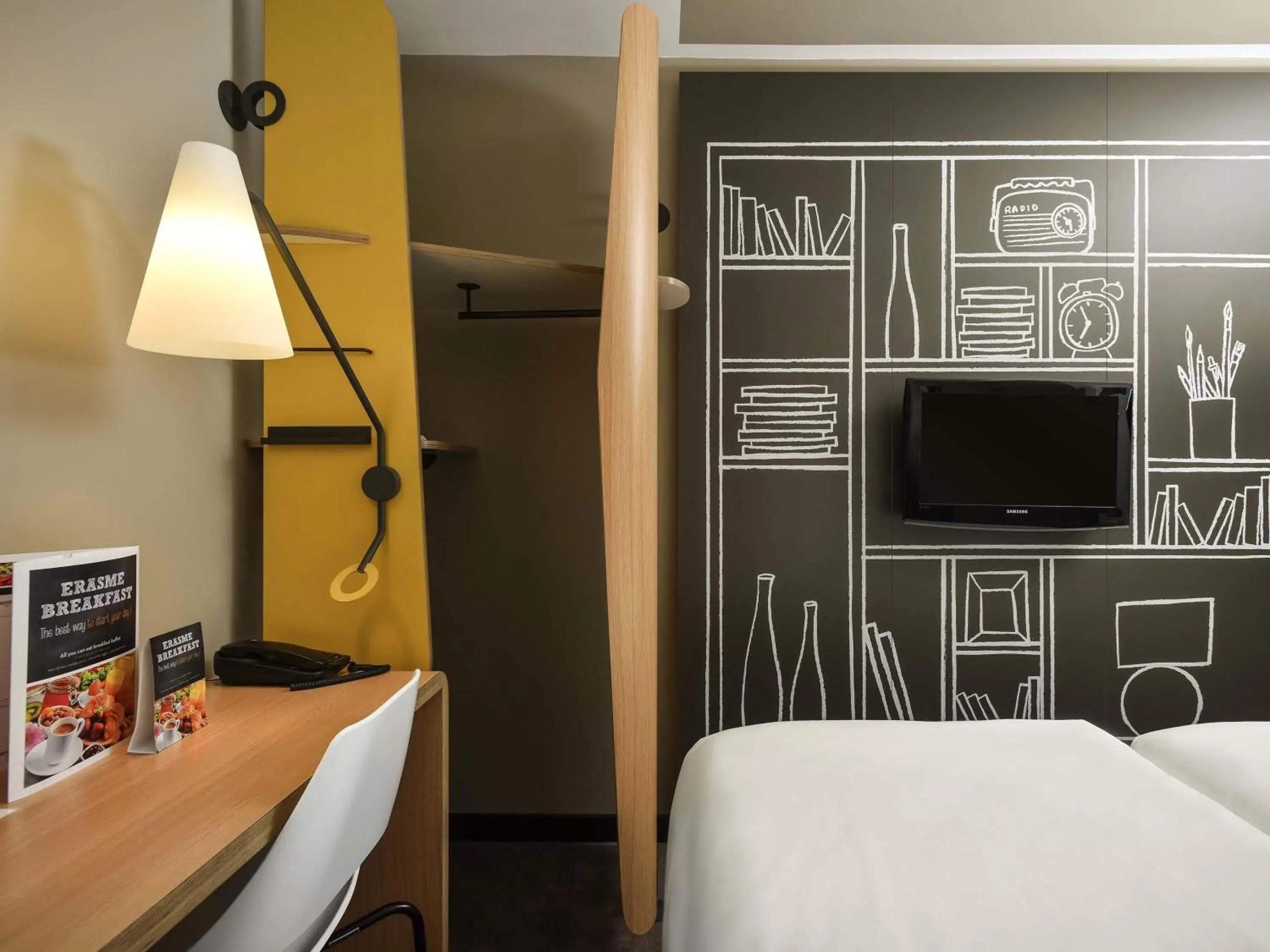 Double Room in Ibis Brussels Erasmus Double Room in Ibis Brussels Erasmus