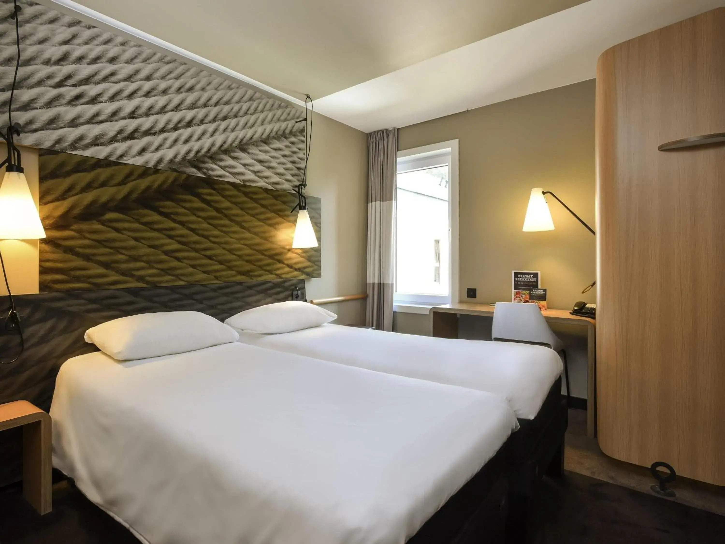 Twin Room in Ibis Brussels Erasmus Twin Room in Ibis Brussels Erasmus